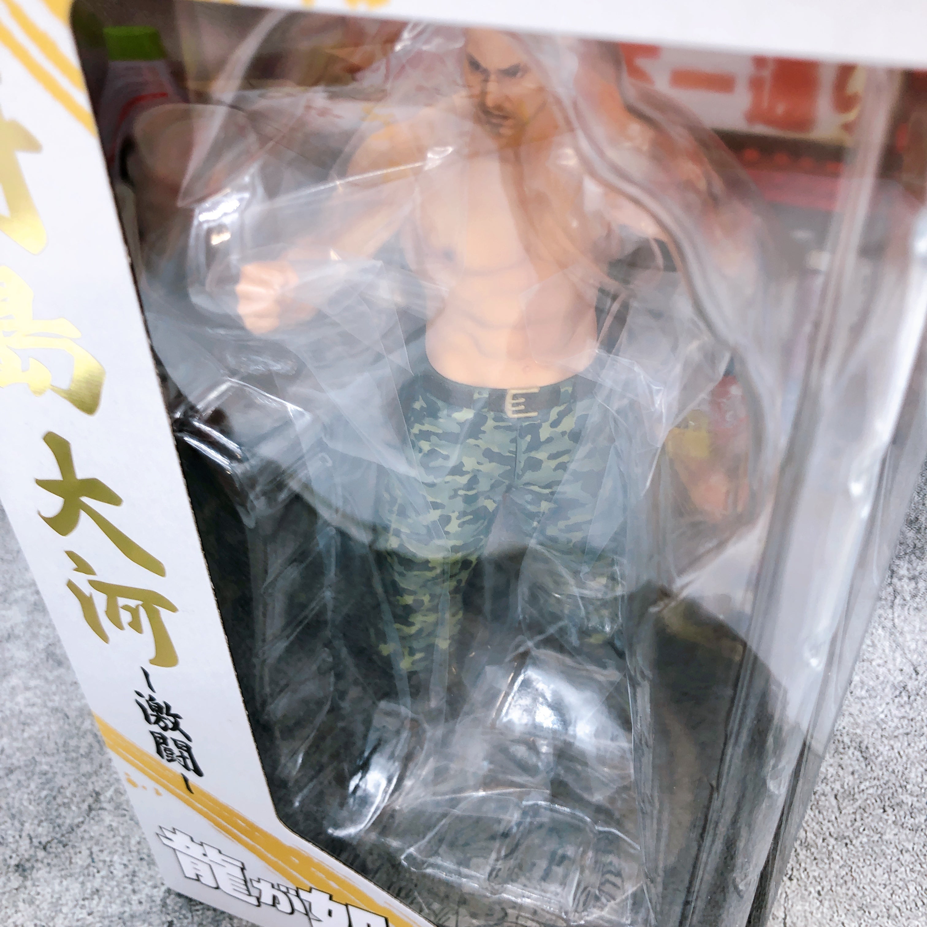 Yakuza Taiga Saejima Figure Fierce Battle Digsta Japan AUTHENTIC Like a Dragon
