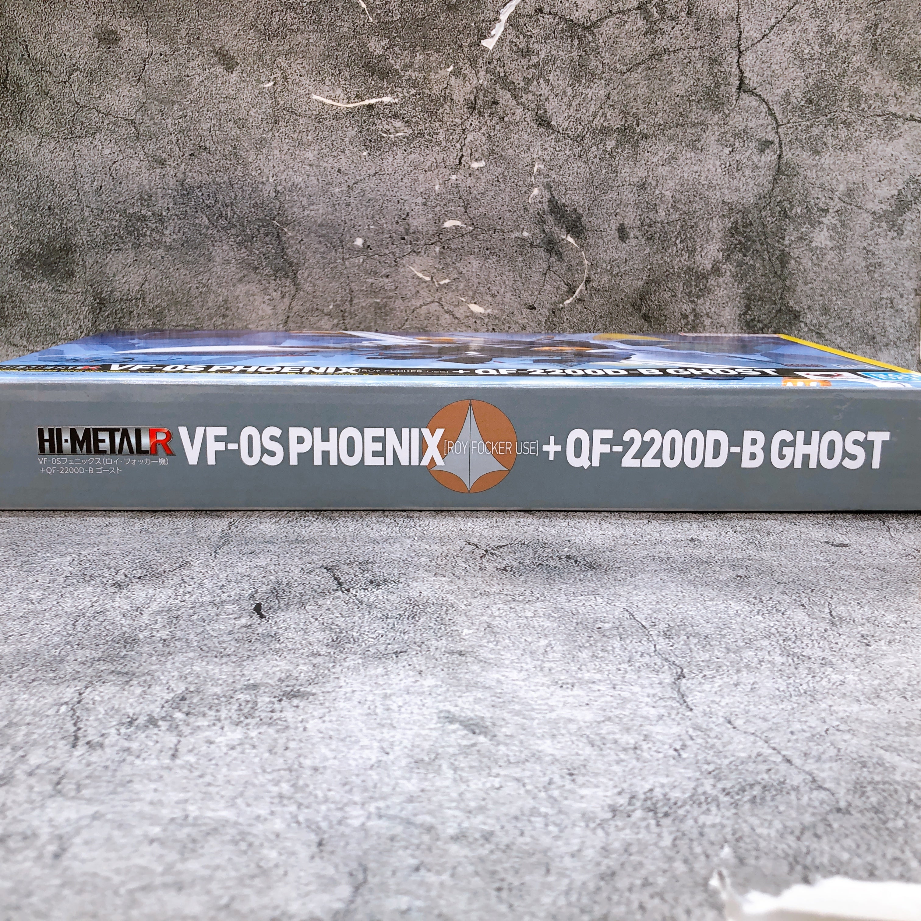Macross Zero VF-0S Phoenix Roy Focker Use + QF-2200D-B Ghost Hi-METAL R Figure