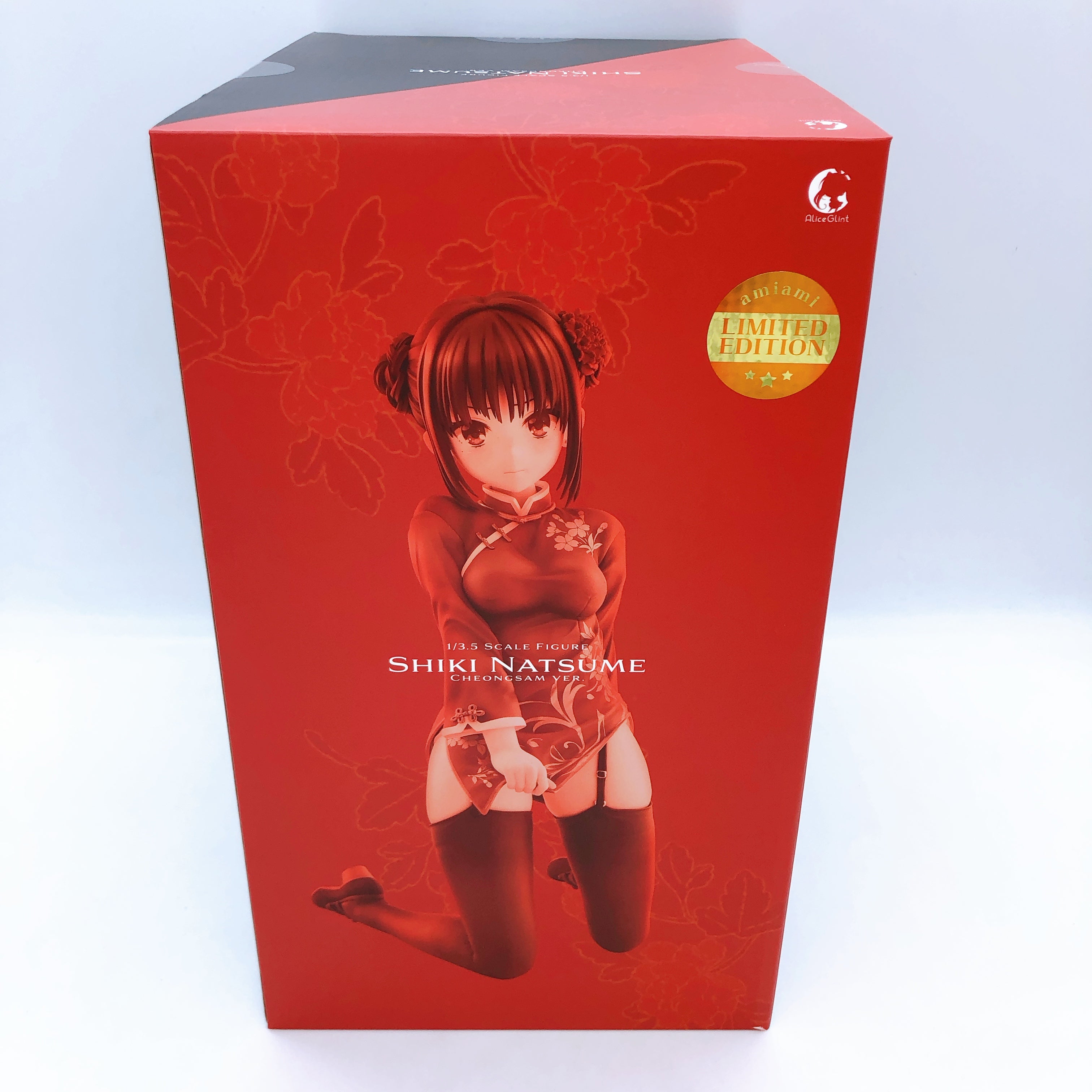 Alice Glint Natsume Shiki China Dress Ver 1/3.5 amiami Limited Figure Japan NEW