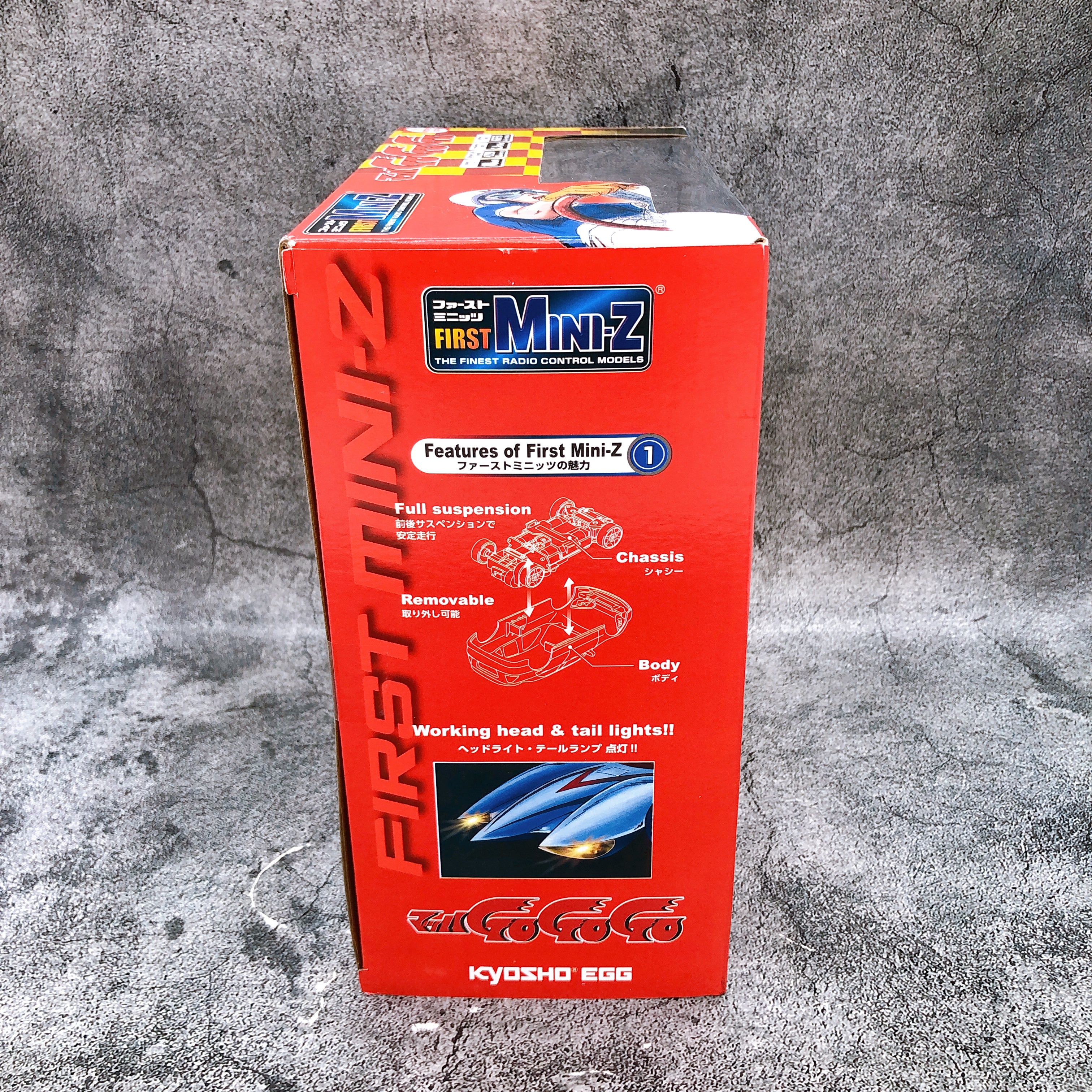 Mach GoGoGo First Mini-Z Figure Kyosho Egg Japan Sealed