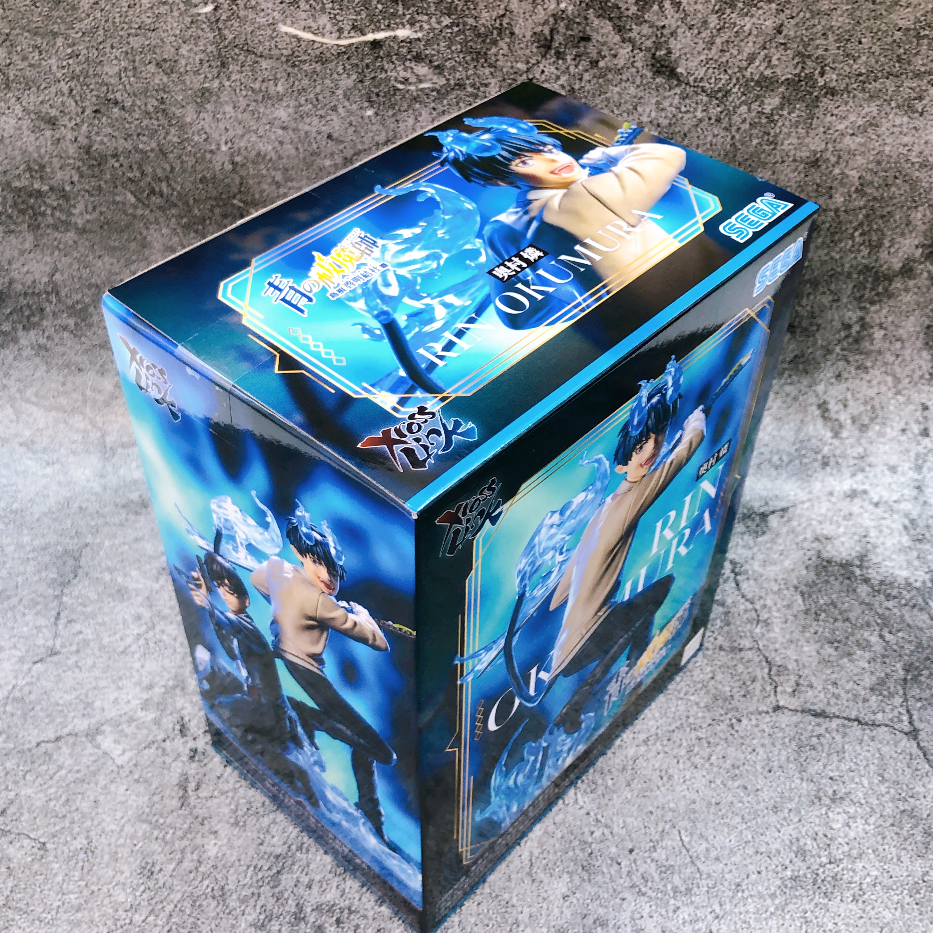 Blue Exorcist Shimane Illuminati Saga Rin Okumura Xross Link Figure SEGA Sealed