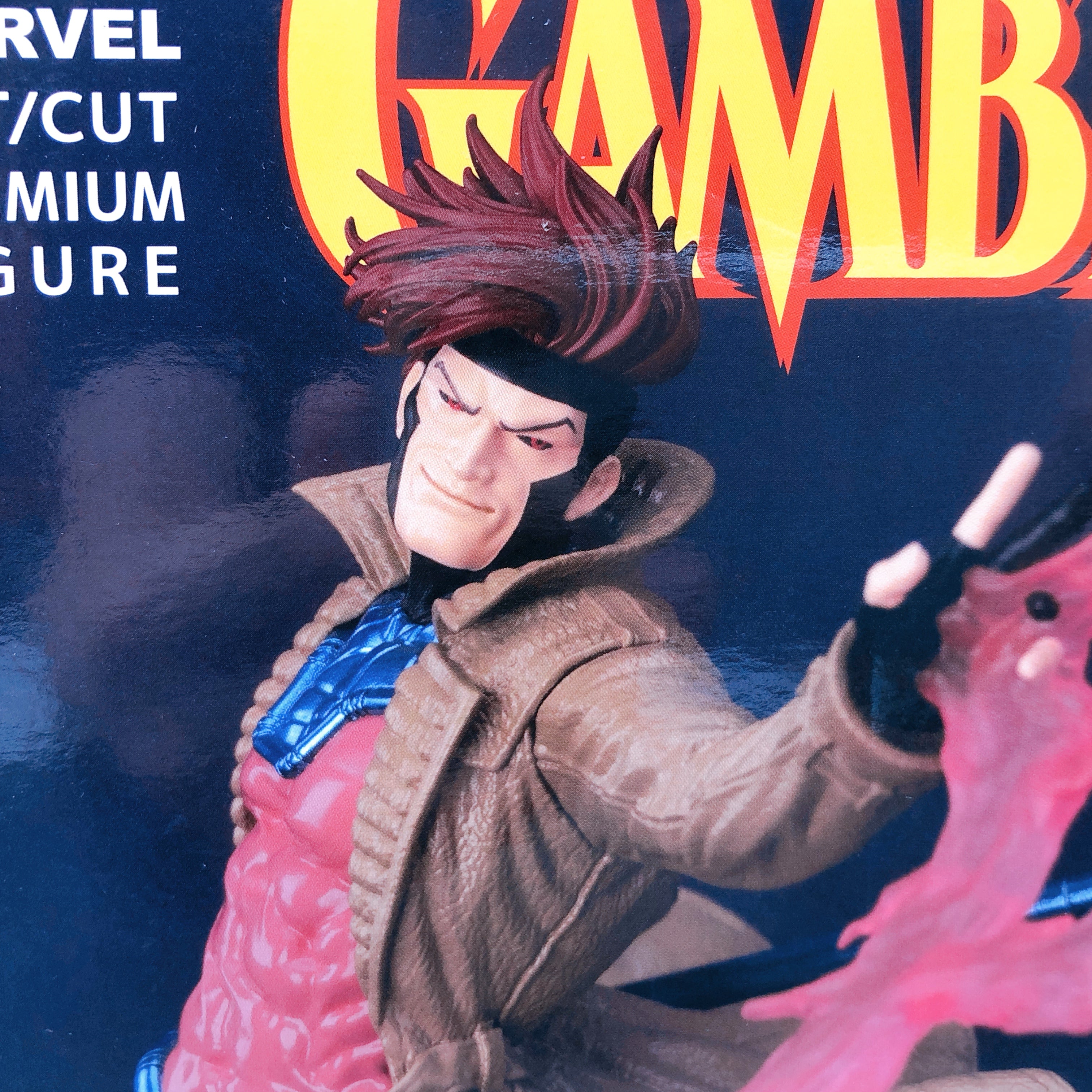 MARVEL Gambit ACT/CUT Premium Figure SEGA from Japan Sealed NEW AUTHENTIC
