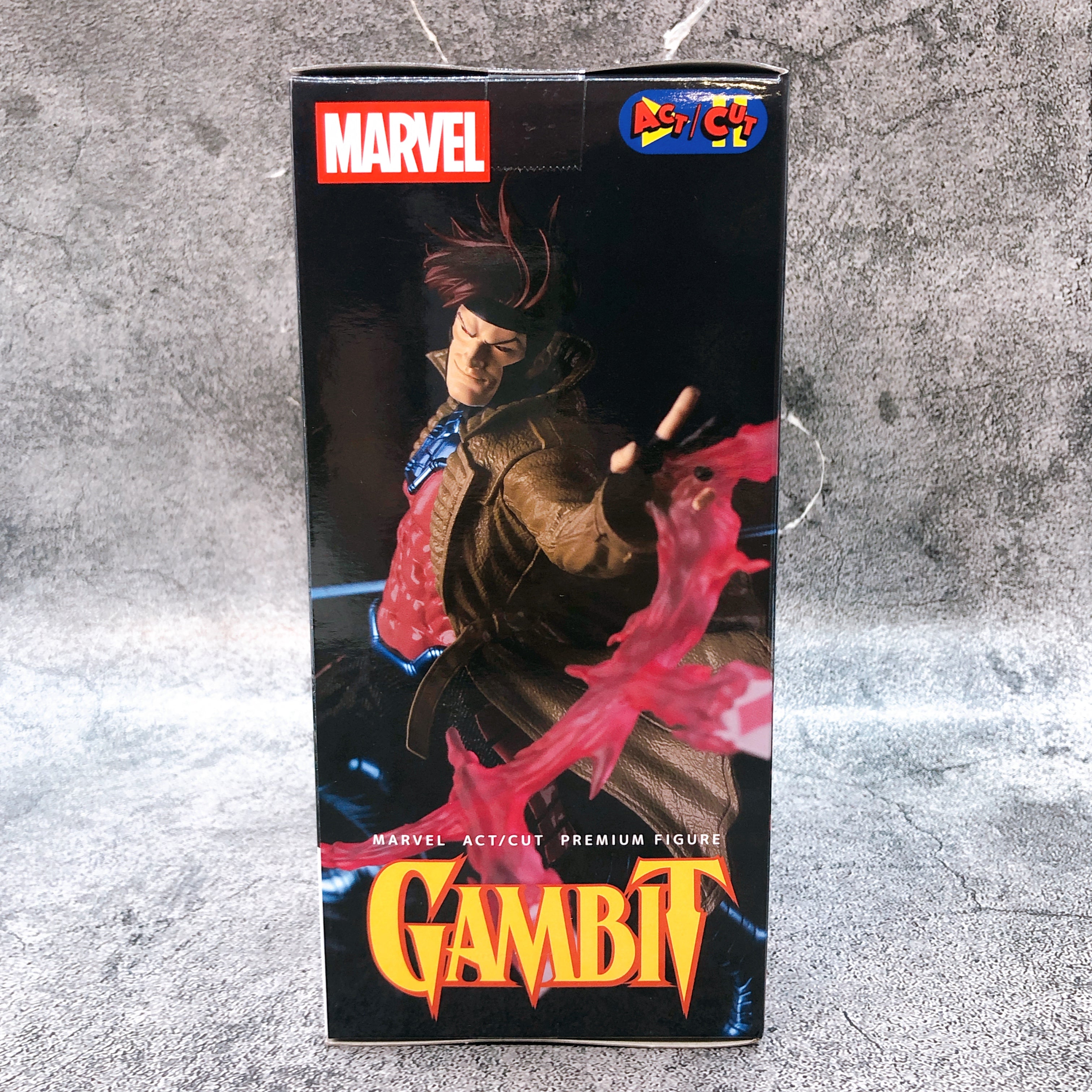 MARVEL Gambit ACT/CUT Premium Figure SEGA from Japan Sealed NEW AUTHENTIC