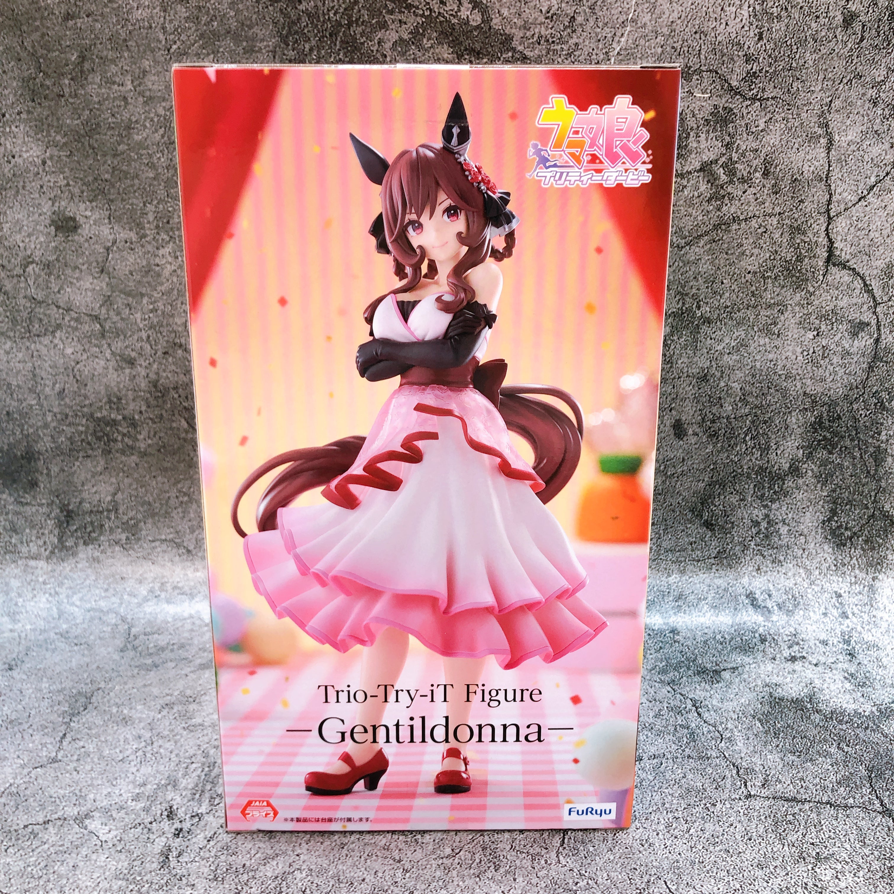 Uma Musume Pretty Derby Gentildonna Trio-Try-iT Figure FuRyu from Japan Sealed