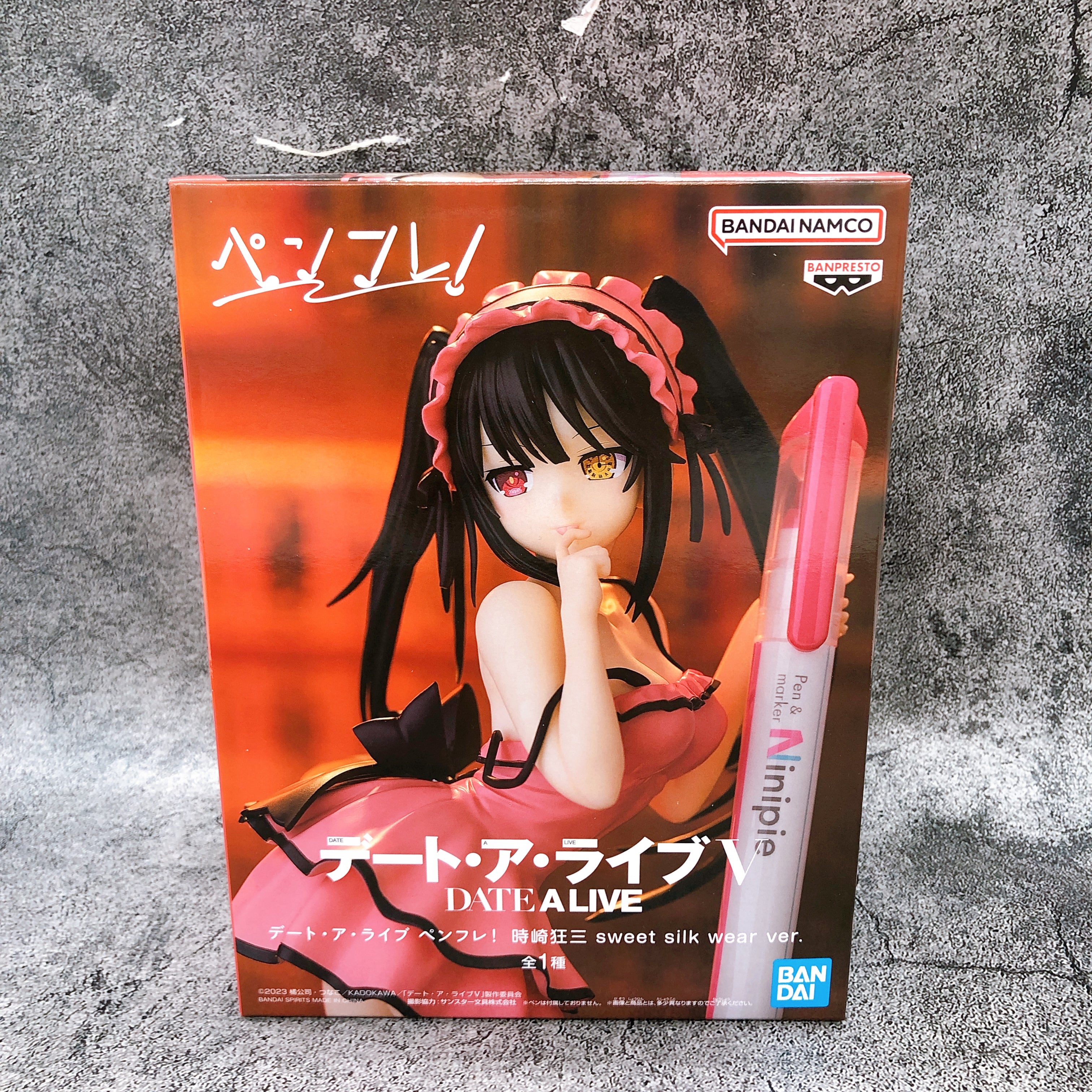 Date A Live V Kurumi Tokisaki Pen-Friend! Figure sweet silk wear ver. BANPRESTO