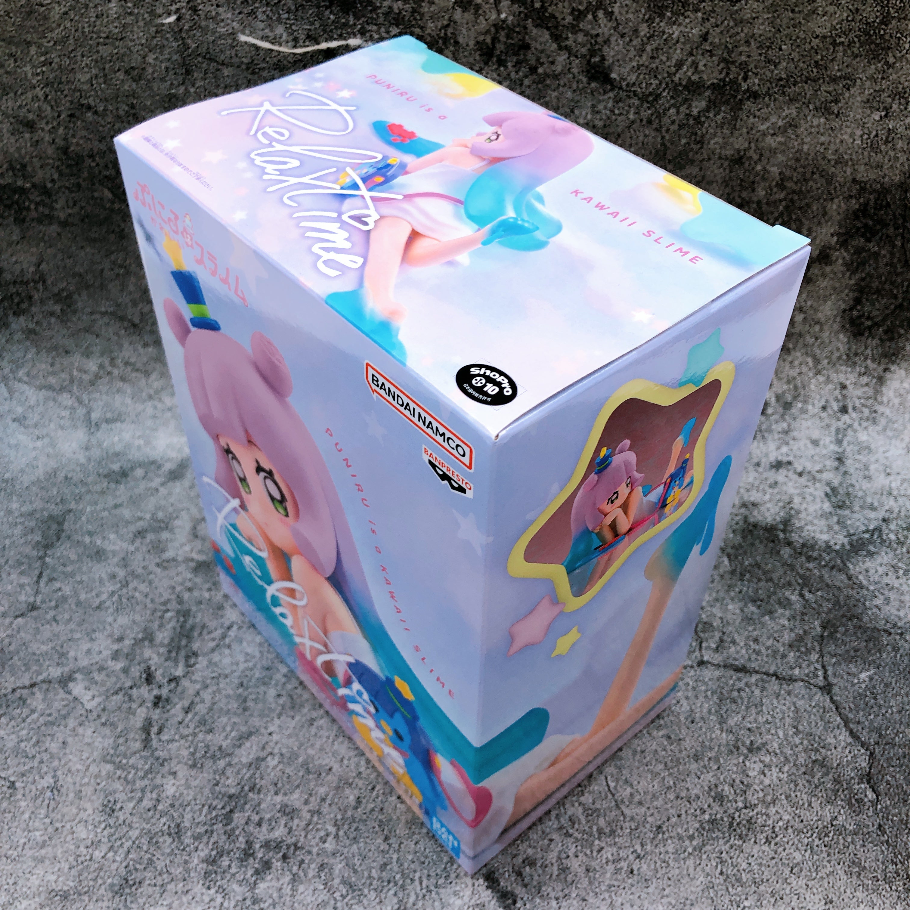 Puniru Is a Cute Slime Puniru Relax time Figure BANPRESTO from Japan Sealed NEW