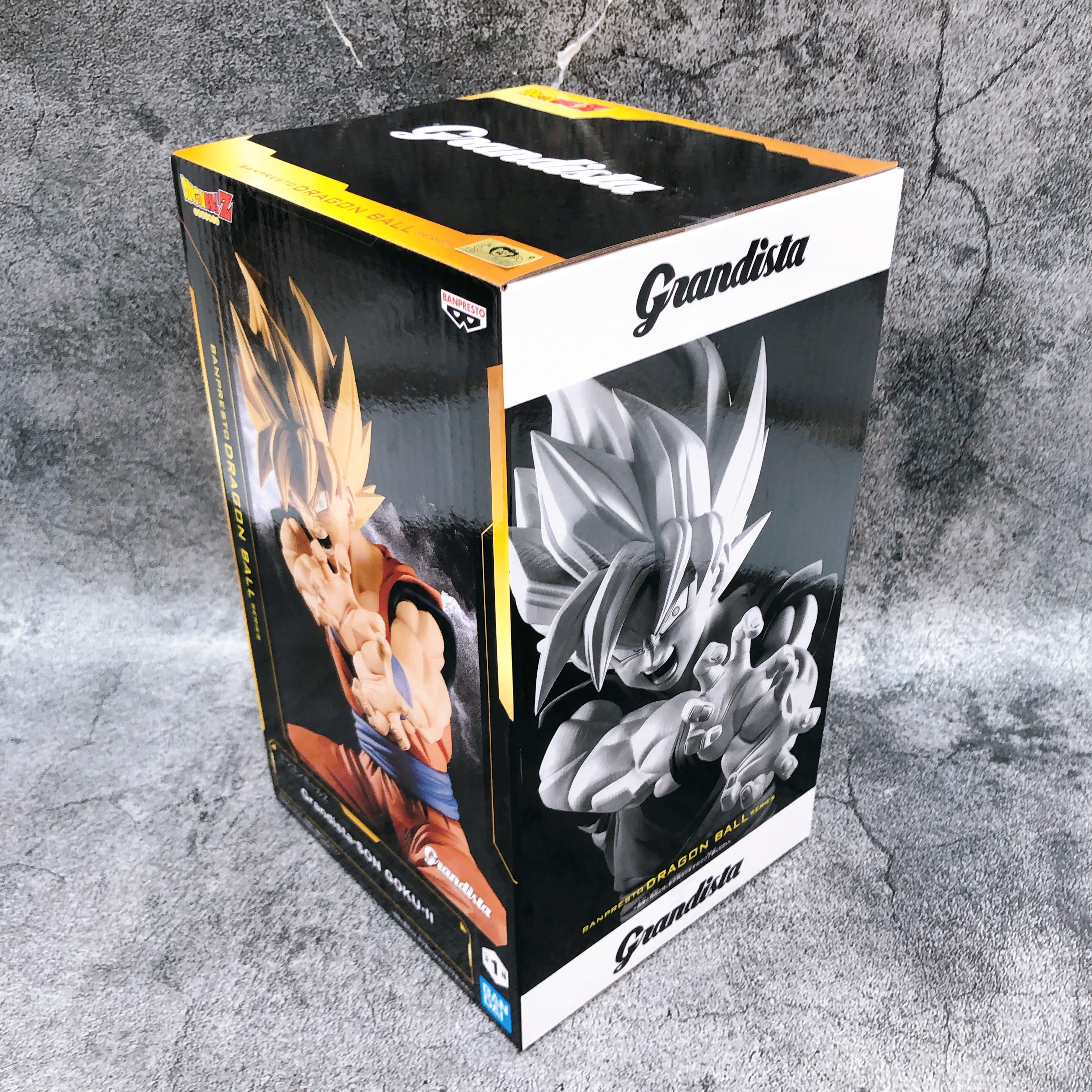 Dragon Ball Z Super Saiyan Son Goku II Grandista Figure BANPRESTO Japan Sealed