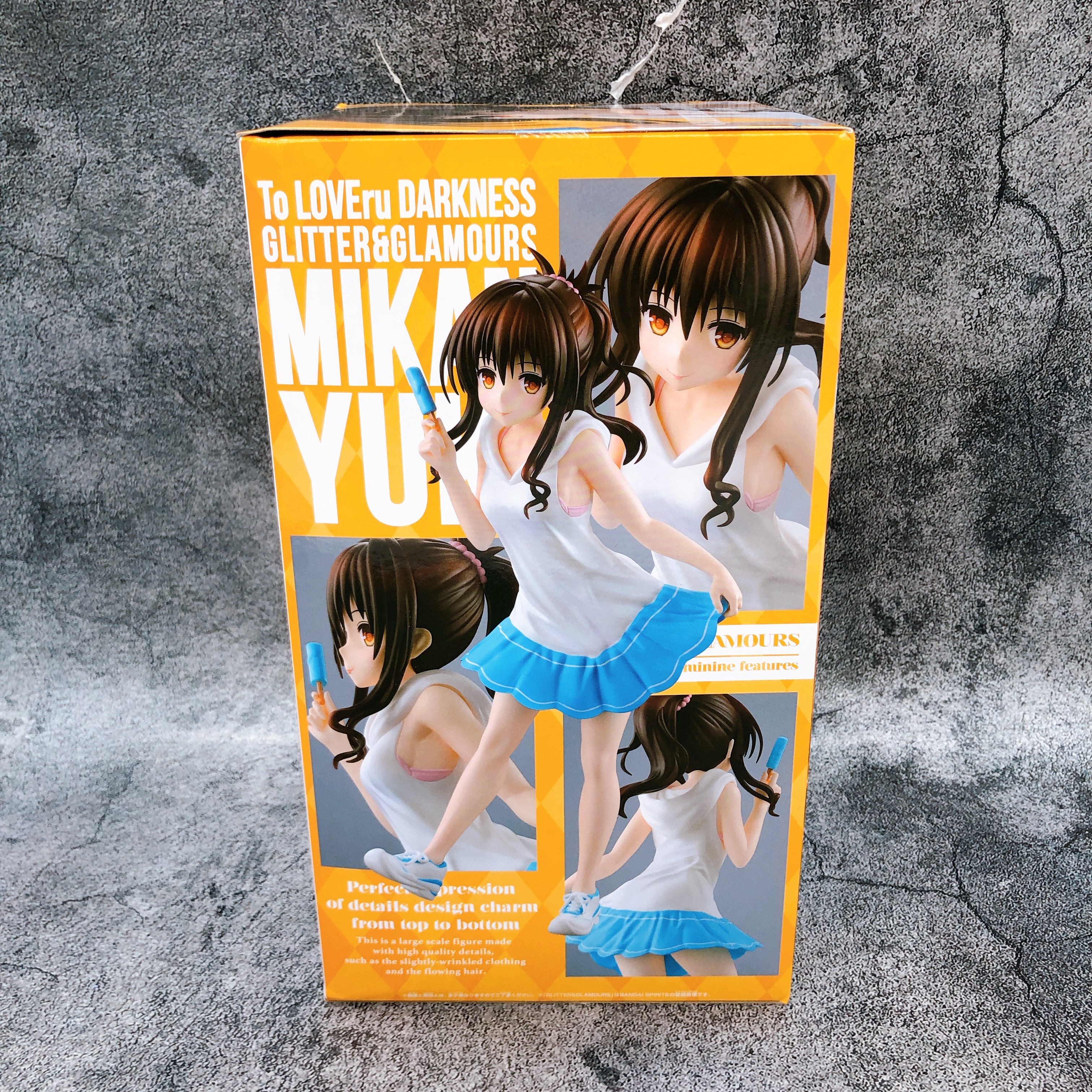To Love Ru Mikan Yuuki GLITTER GLAMOURS Figure BANPRESTO Japan Sealed NEW