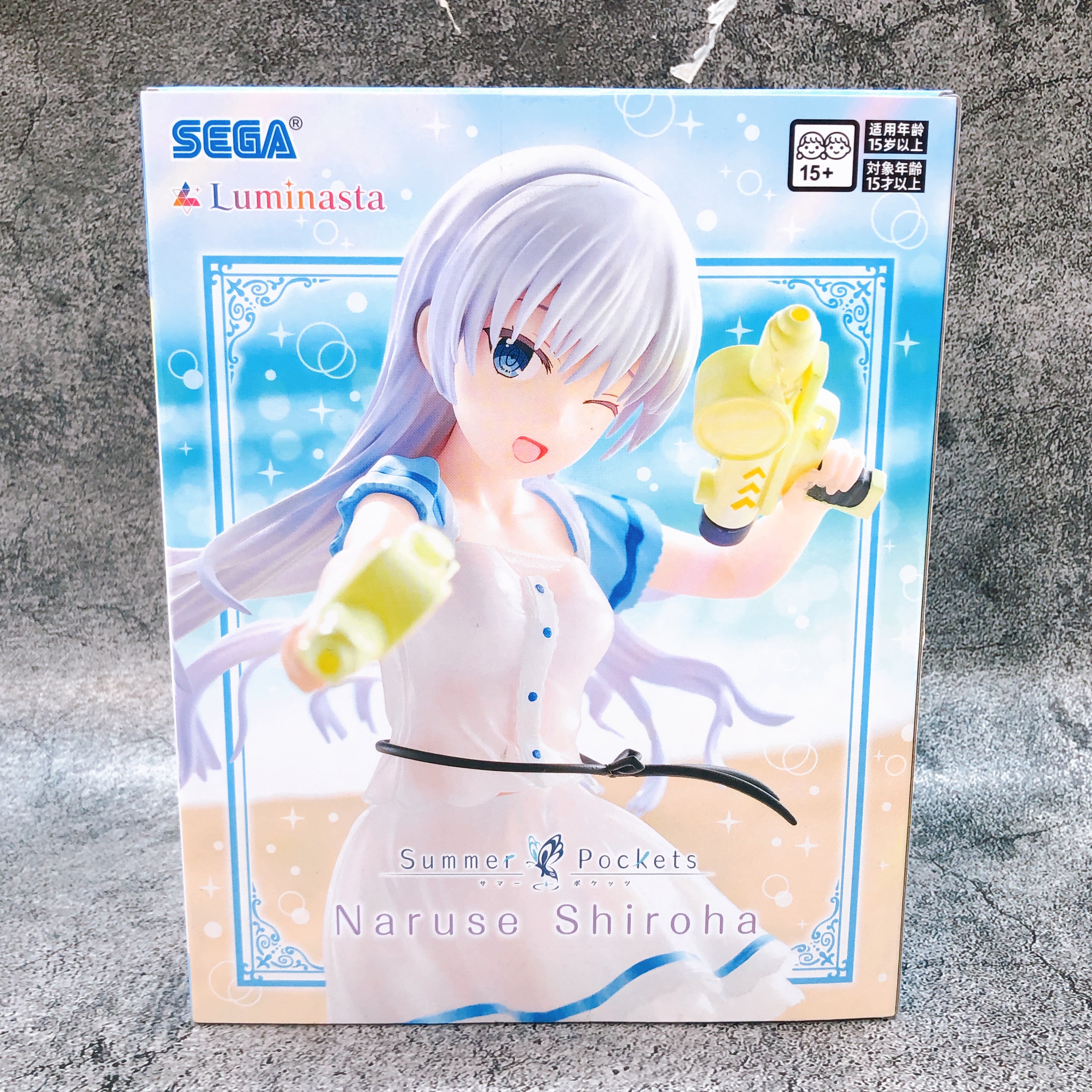 Summer Pockets Shiroha Naruse Luminasta Figure SEGA from Japan Sealed AUTHENTIC