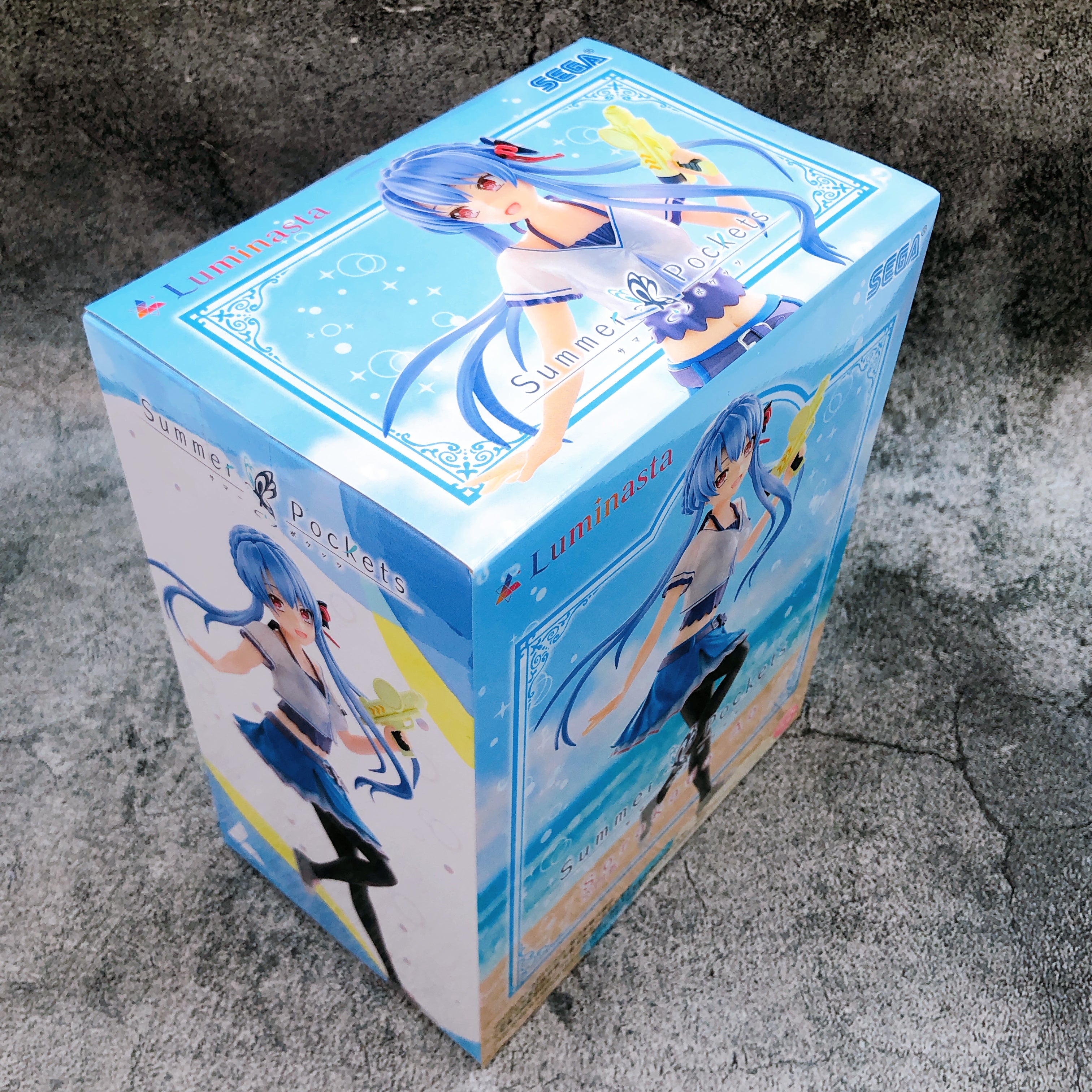 Summer Pockets Ao Sorakado Luminasta Figure SEGA from Japan Sealed NEW AUTHENTIC