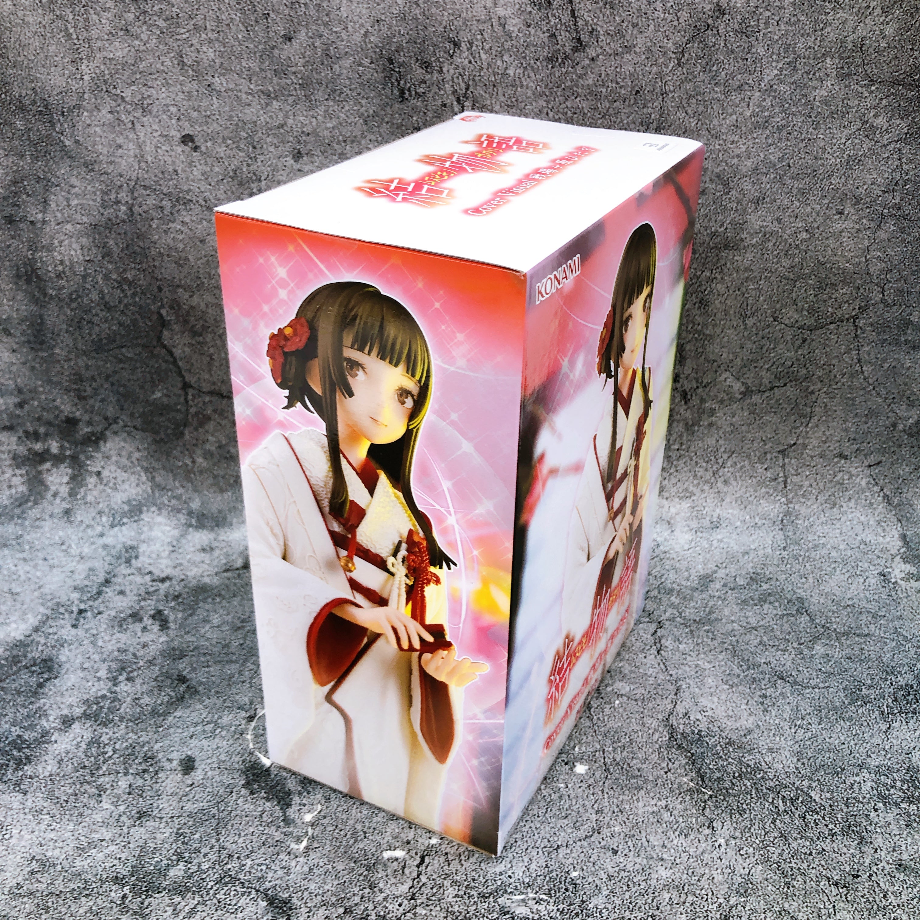 Monogatari Series Hitagi Senjougahara Figure Cover Visual Konami Japan NEW