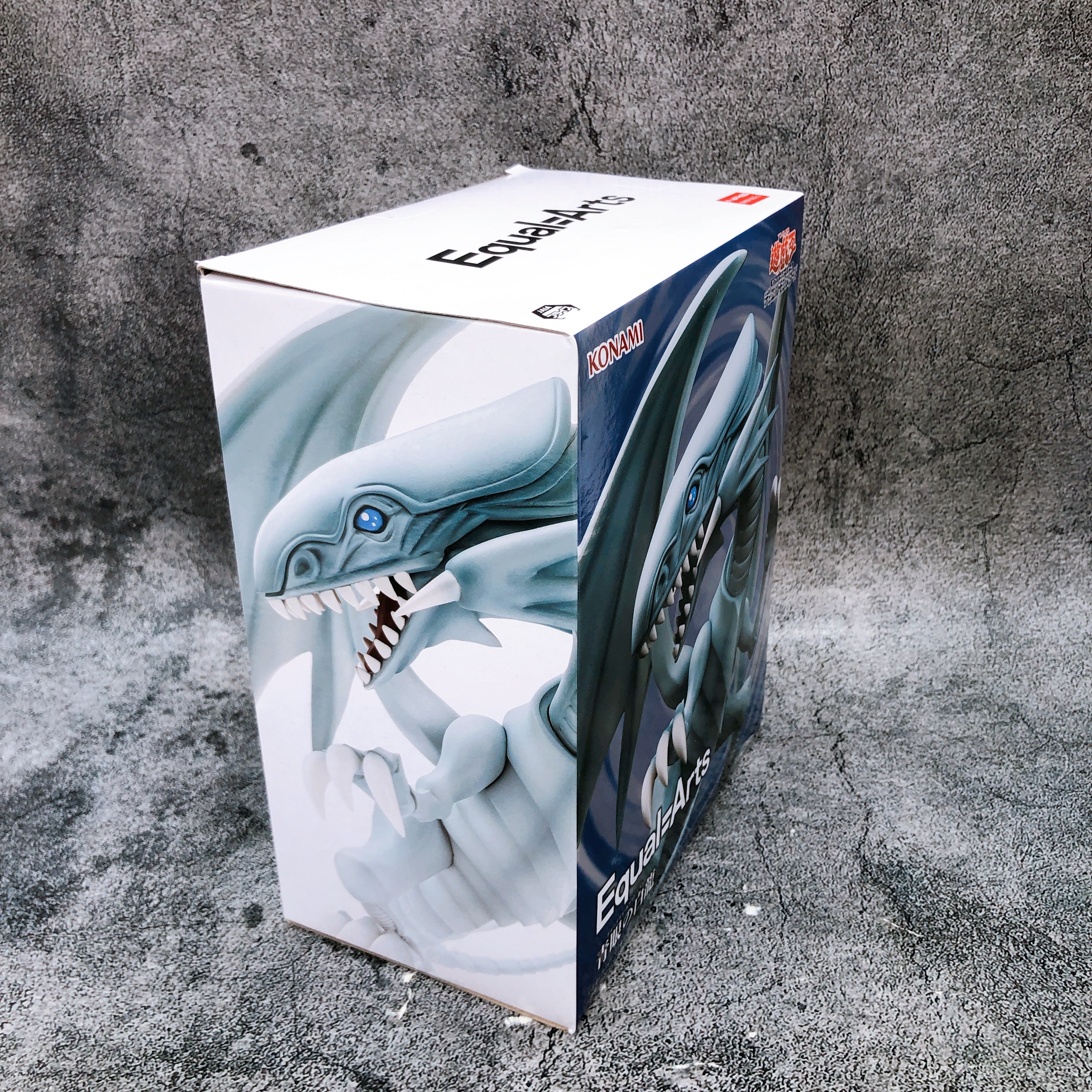 Yu-Gi-Oh Duel Monsters Blue-Eyes White Dragon Figure Equal Arts Konami Japan