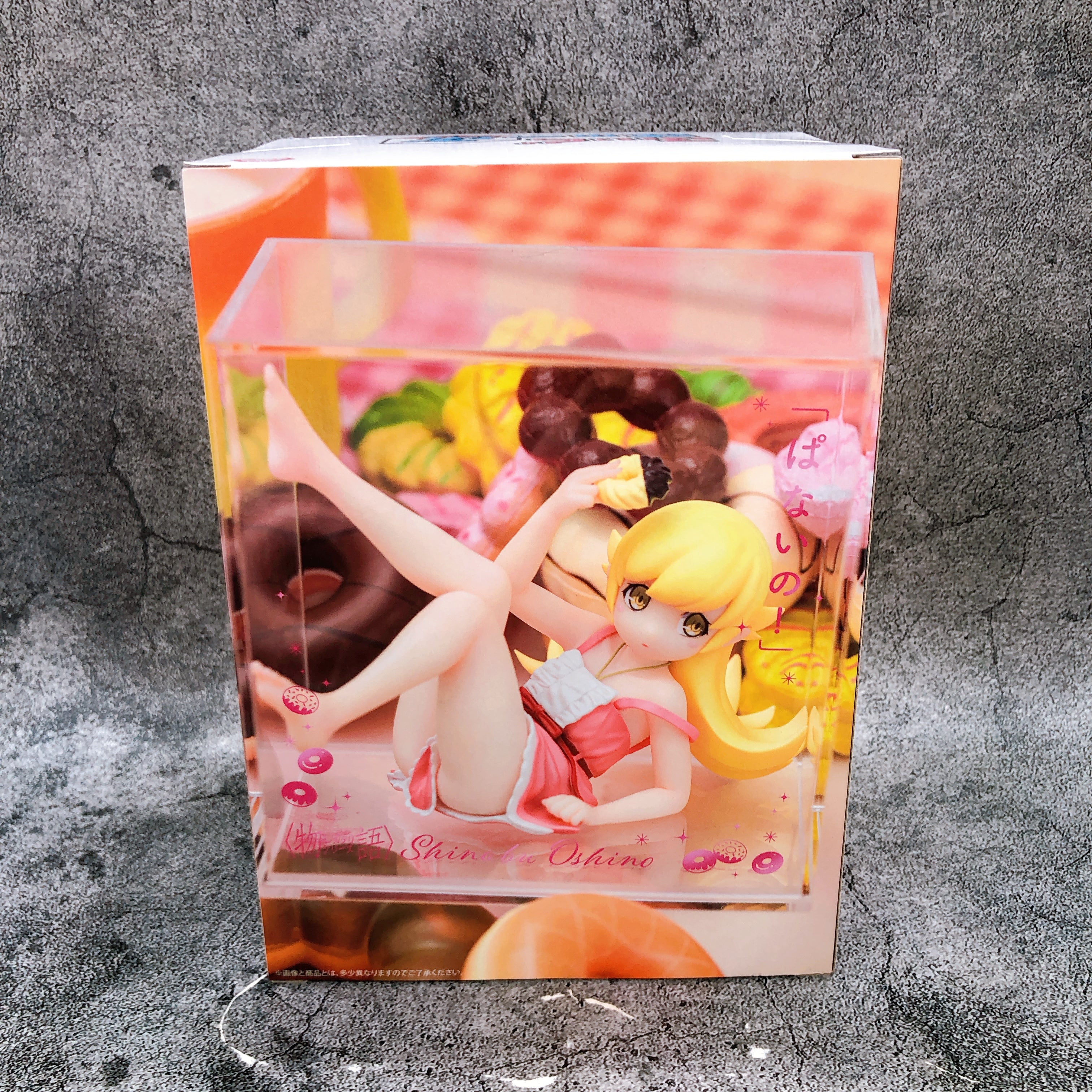 Monogatari Series Shinobu Oshino Figure Fig Cube Konami Japan Sealed NEW