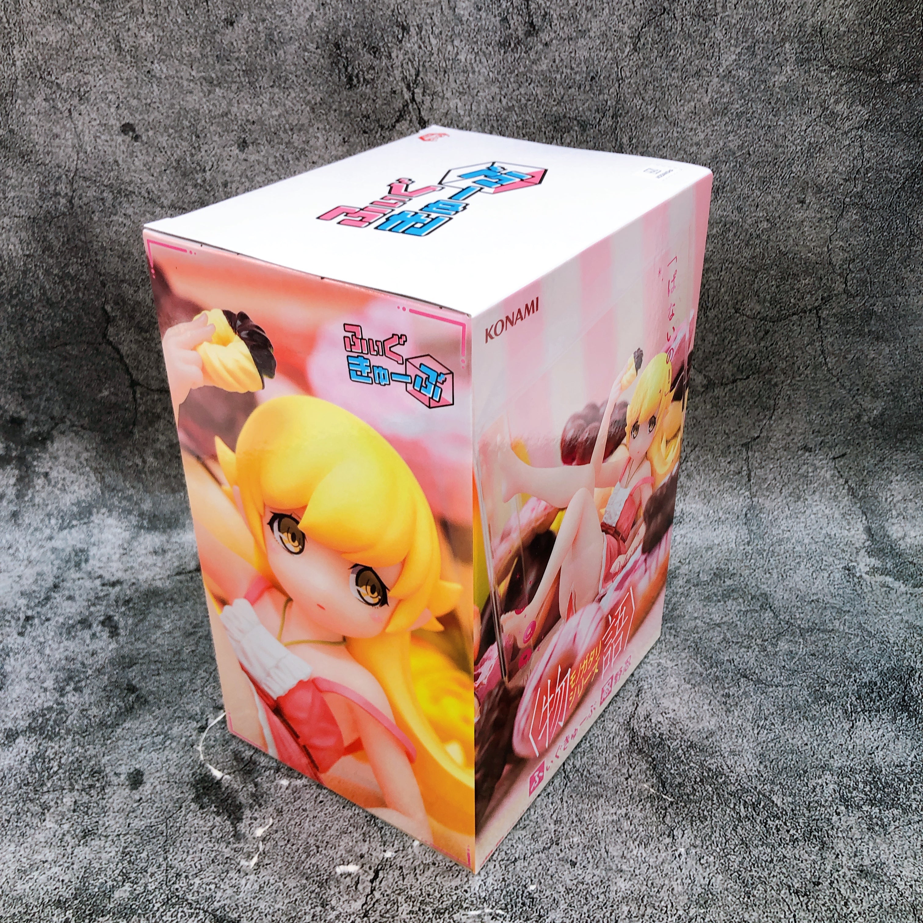 Monogatari Series Shinobu Oshino Figure Fig Cube Konami Japan Sealed NEW