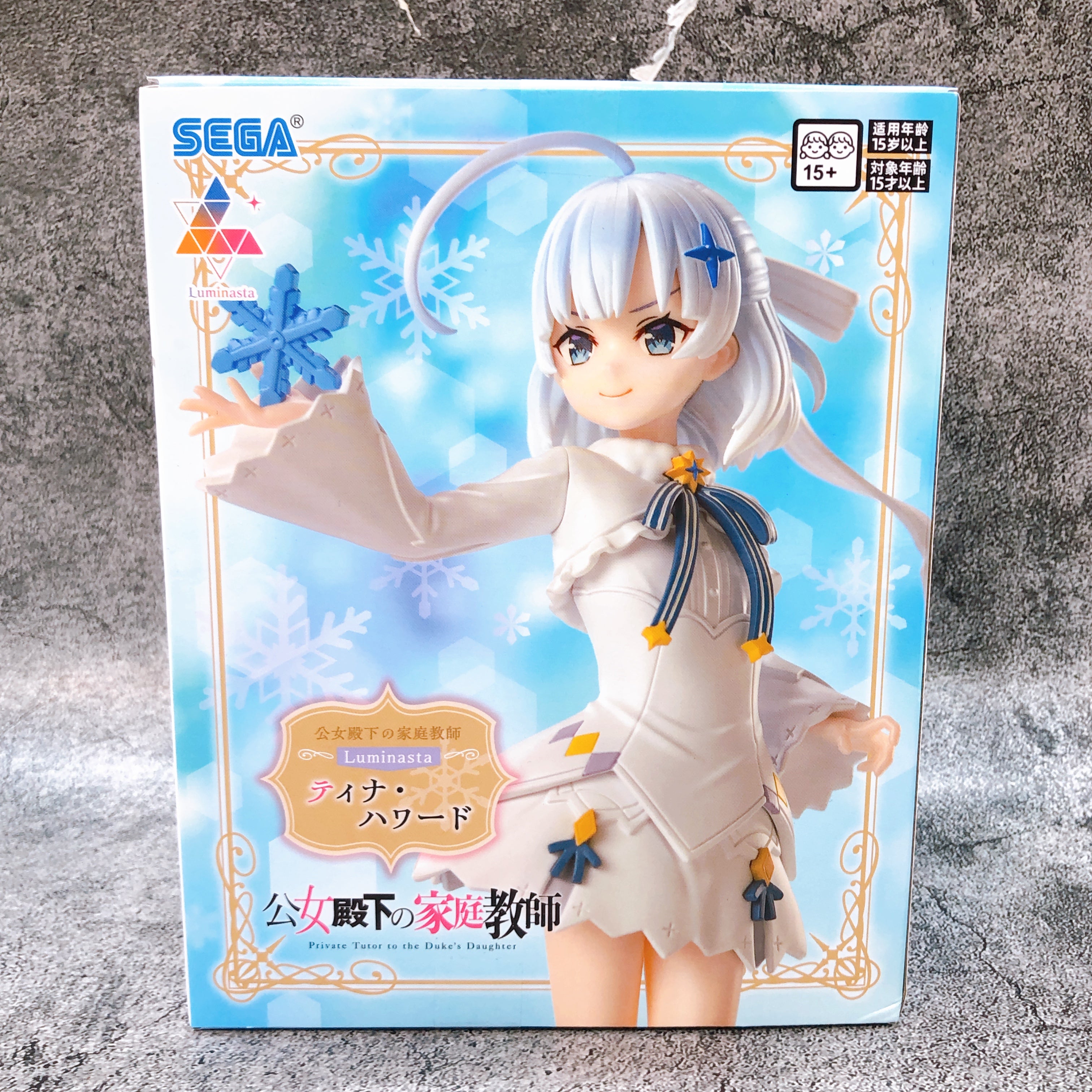 Private Tutor to the Duke's Daughter Tina Howard Luminasta Figure SEGA Sealed