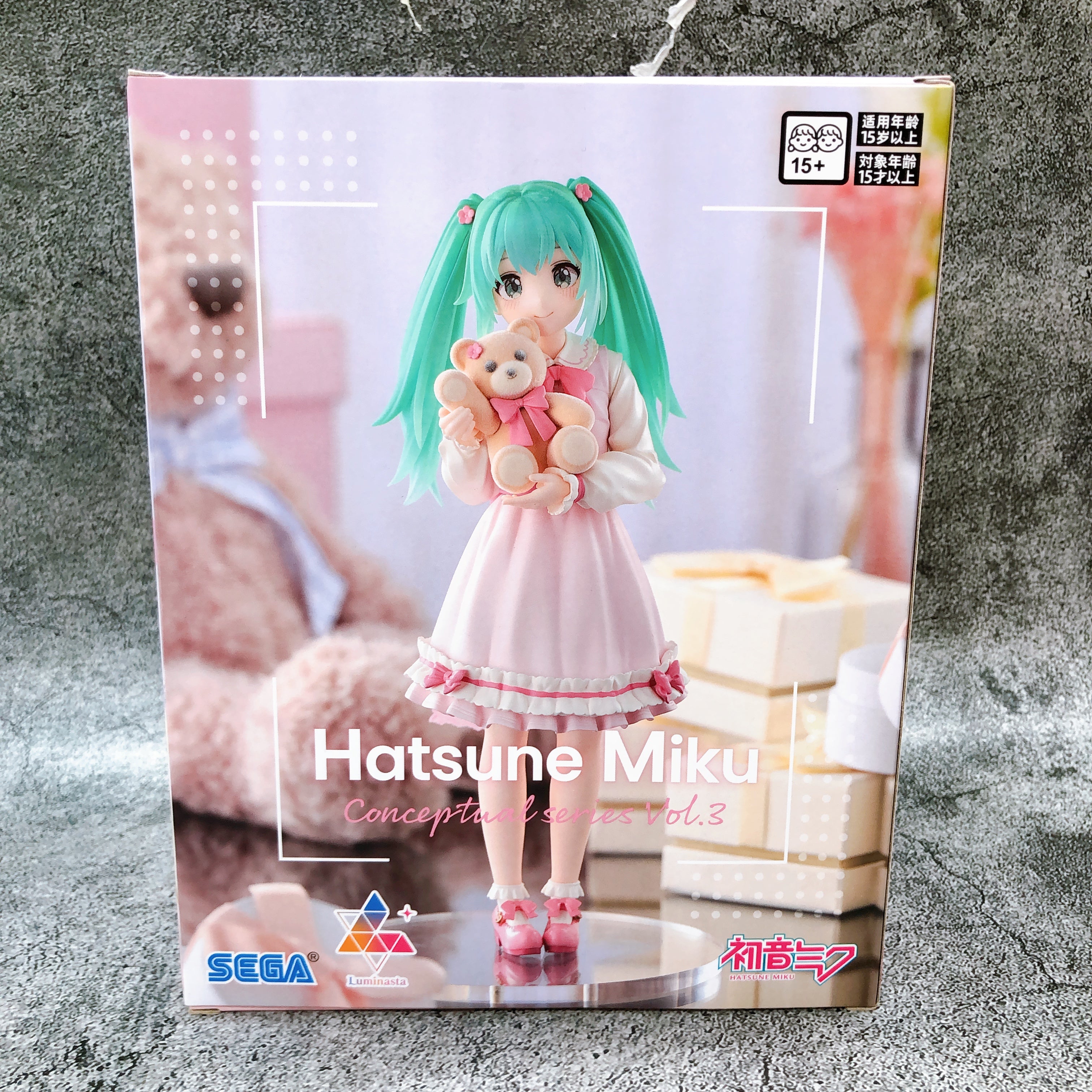 Hatsune Miku Conceptual series Vol.3 Luminasta Figure SEGA from Japan Sealed NEW