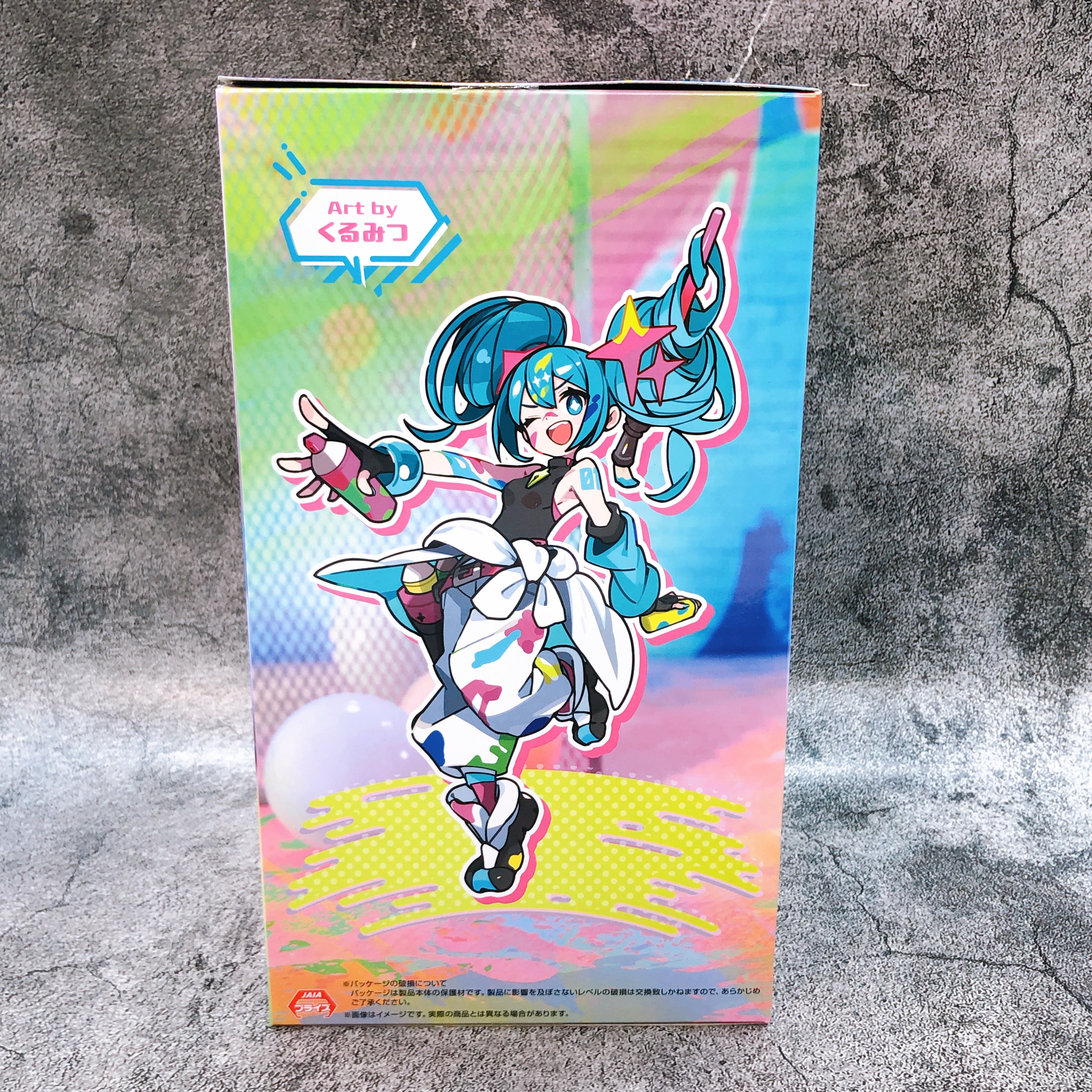 Hatsune Miku Paint Girl Trio-Try-iT Figure FuRyu from Japan Sealed NEW AUTHENTIC