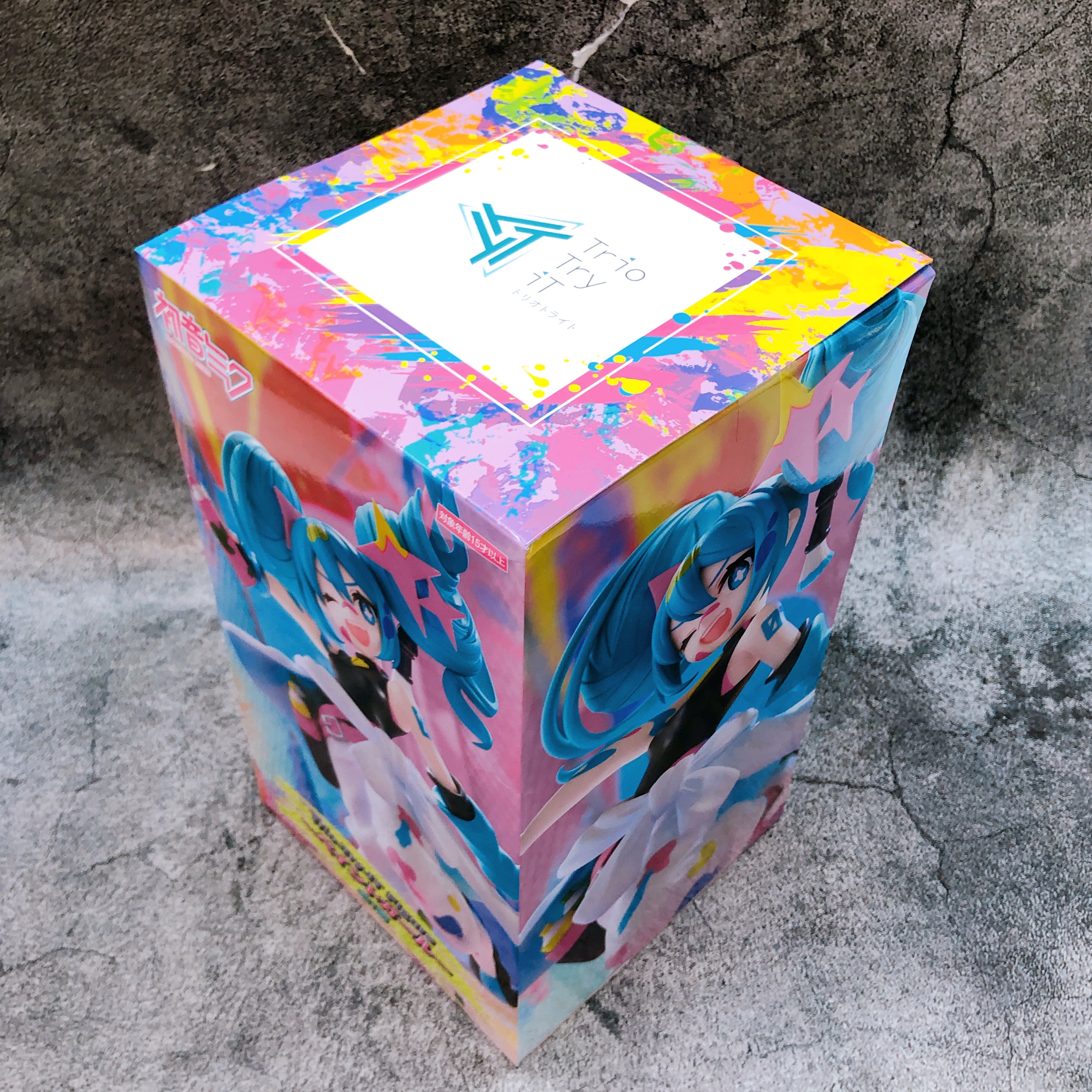 Hatsune Miku Paint Girl Trio-Try-iT Figure FuRyu from Japan Sealed NEW AUTHENTIC