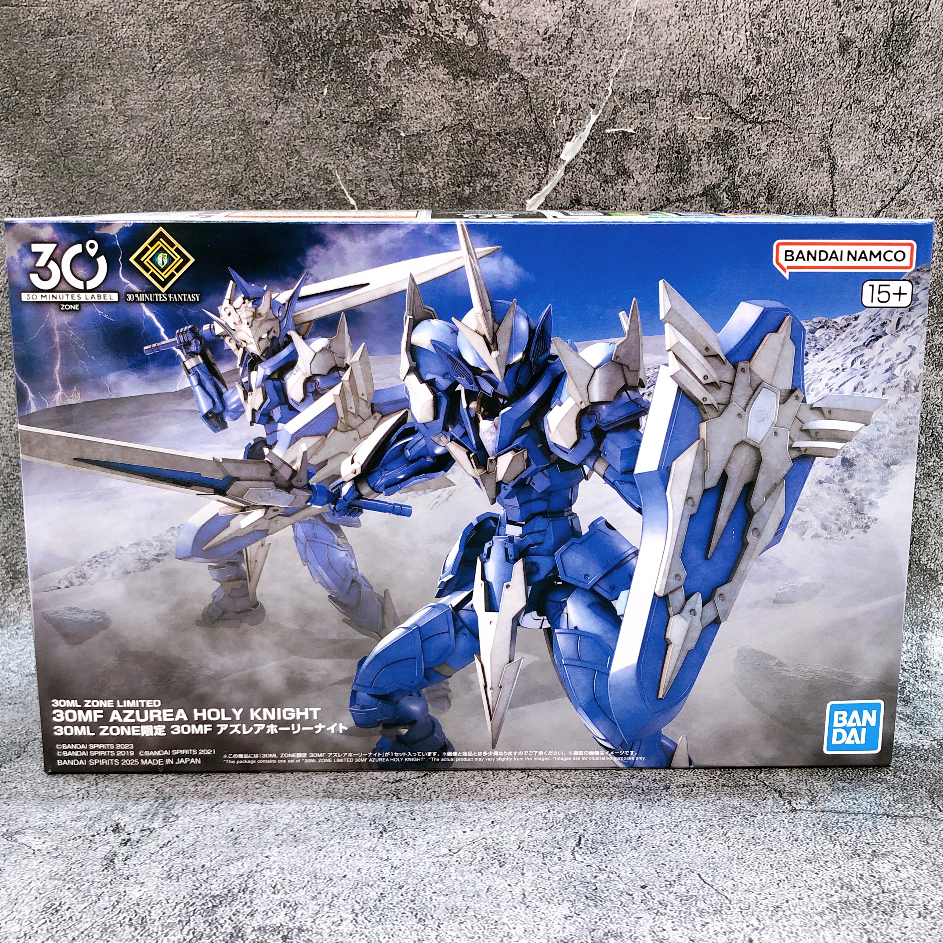 30MF Azurea Holy Knight 30ML ZONE Limited Plastic Model Kit Bandai Japan NEW