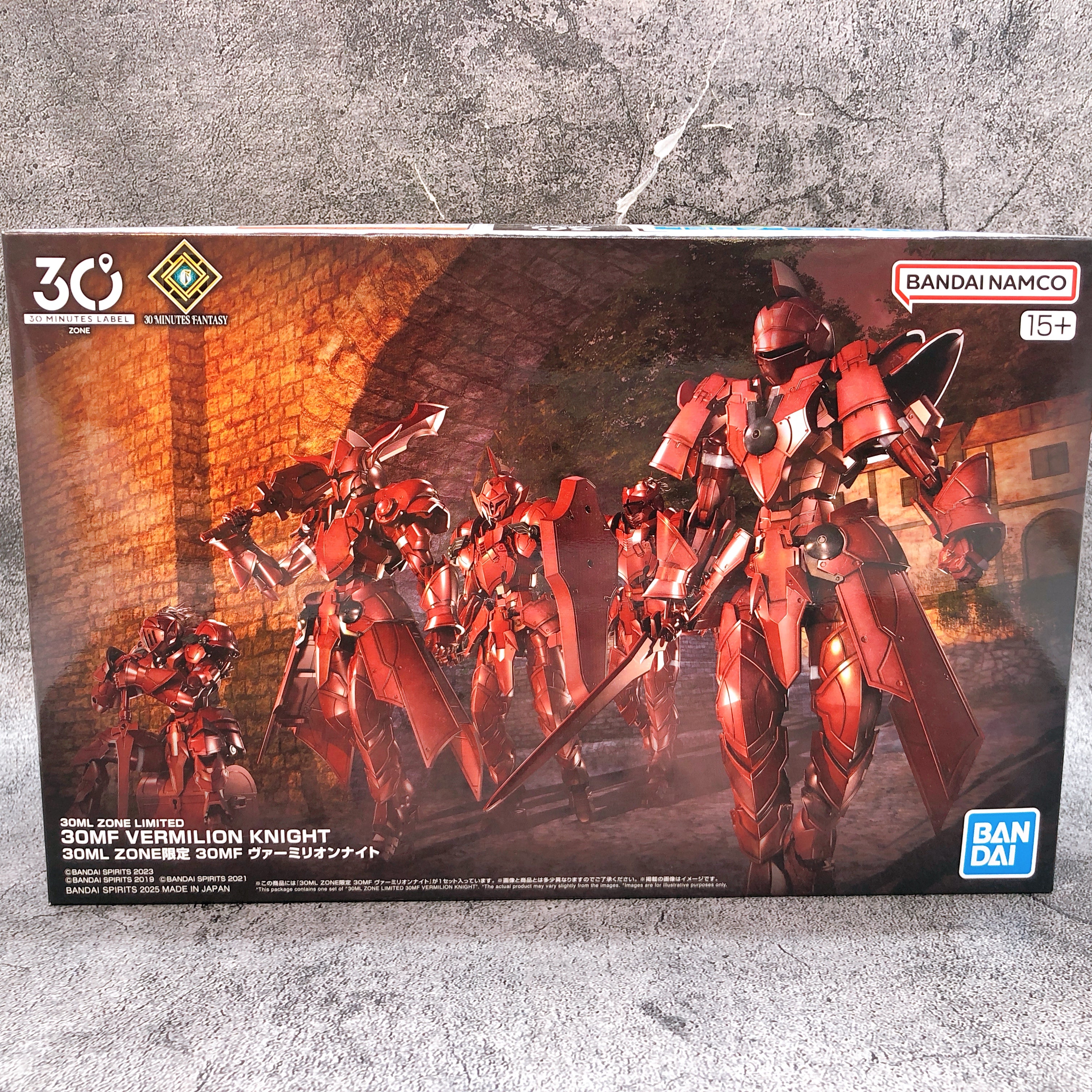 30MF Vermilion Knight 30ML ZONE Limited Plastic Model Kit Bandai from Japan NEW