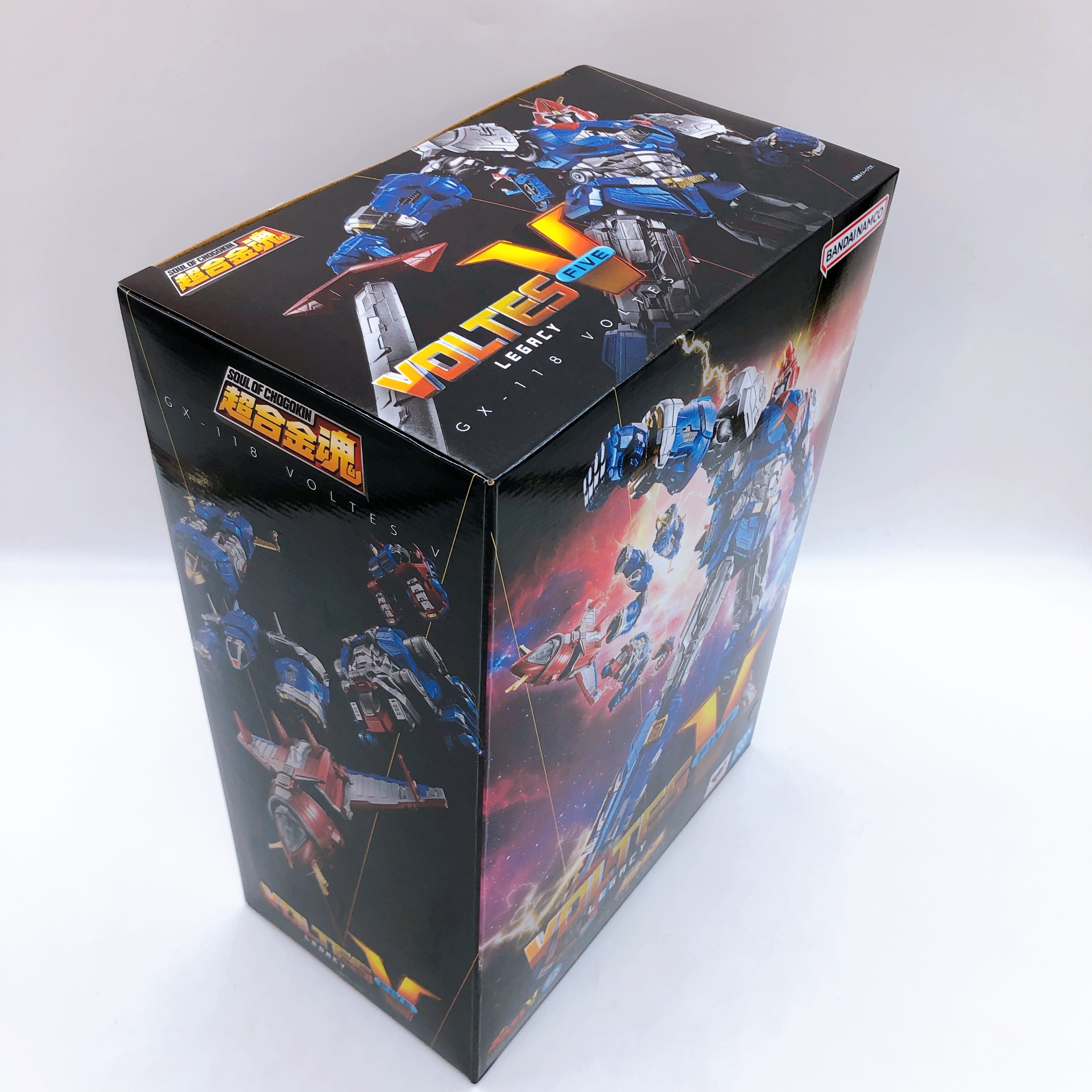 Voltes V Five Legacy GX-118 SOUL OF CHOGOKIN Action Figure Bandai Japan NEW