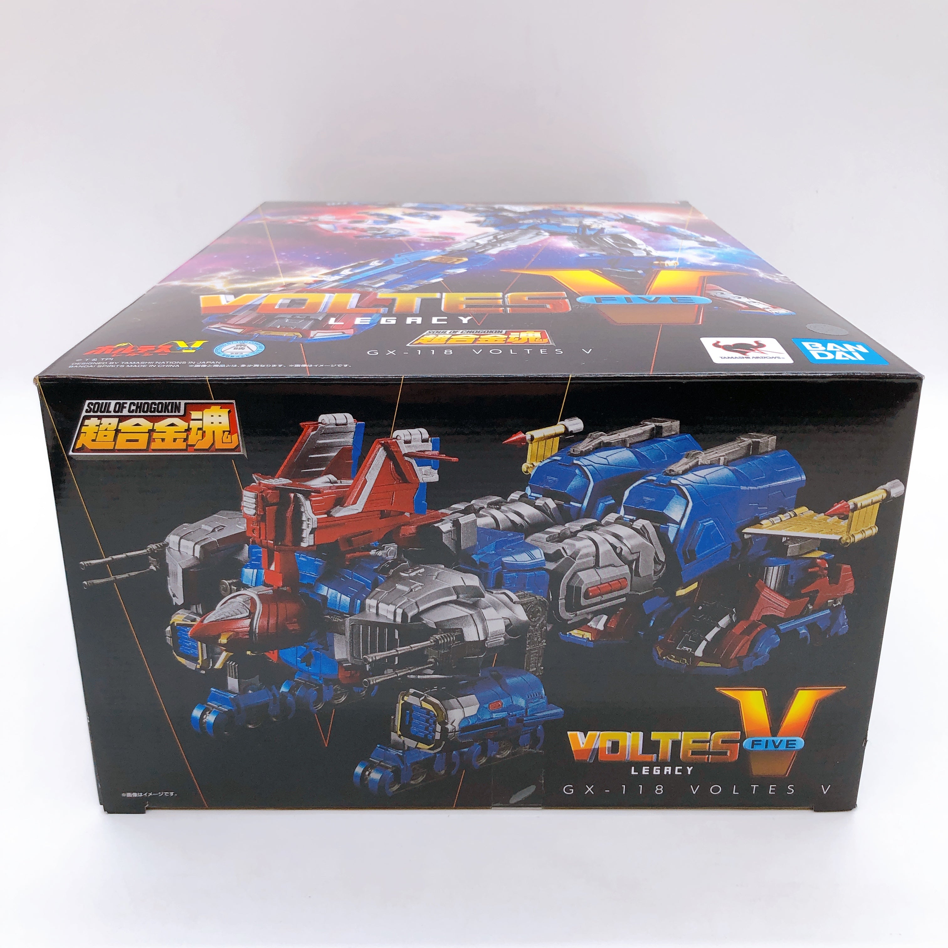 Voltes V Five Legacy GX-118 SOUL OF CHOGOKIN Action Figure Bandai Japan NEW
