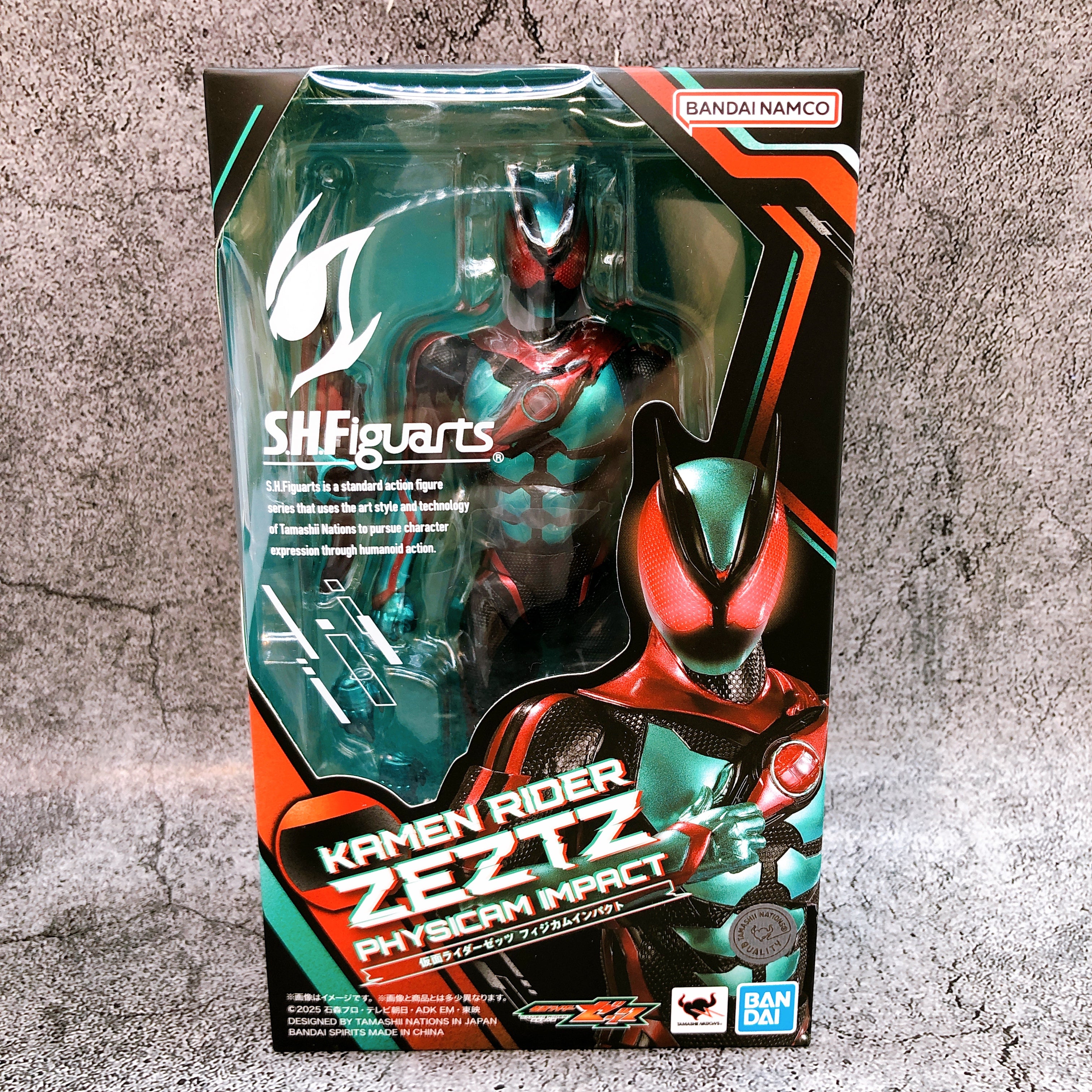 S.H.Figuarts Kamen Rider ZEZTZ Physicam Impact Action Figure 15+ Bandai FASTSHIP