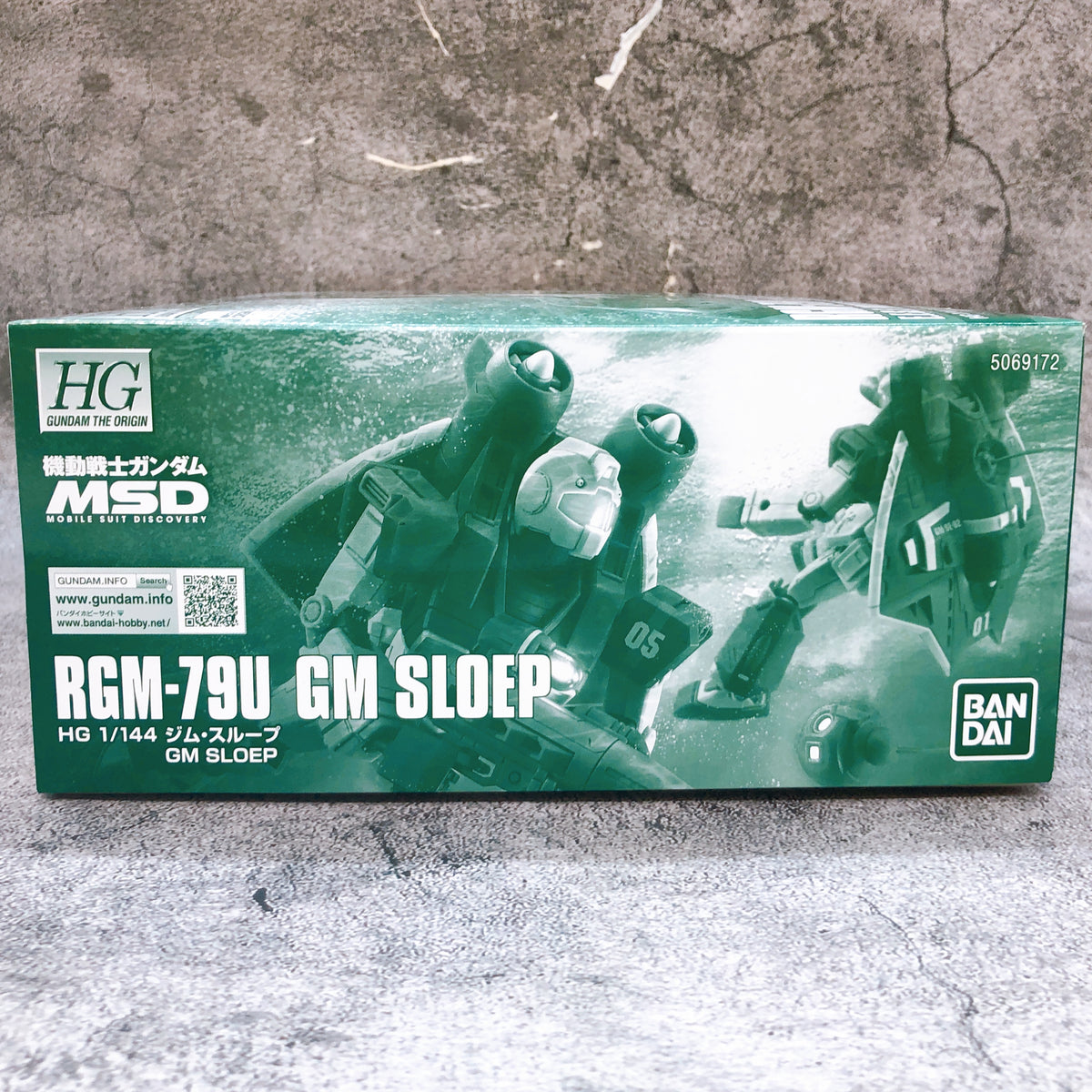 HG 1/144 GM SLOEP RGM-79U Gundam The Origin Model Kit Premium Bandai Japan NEW