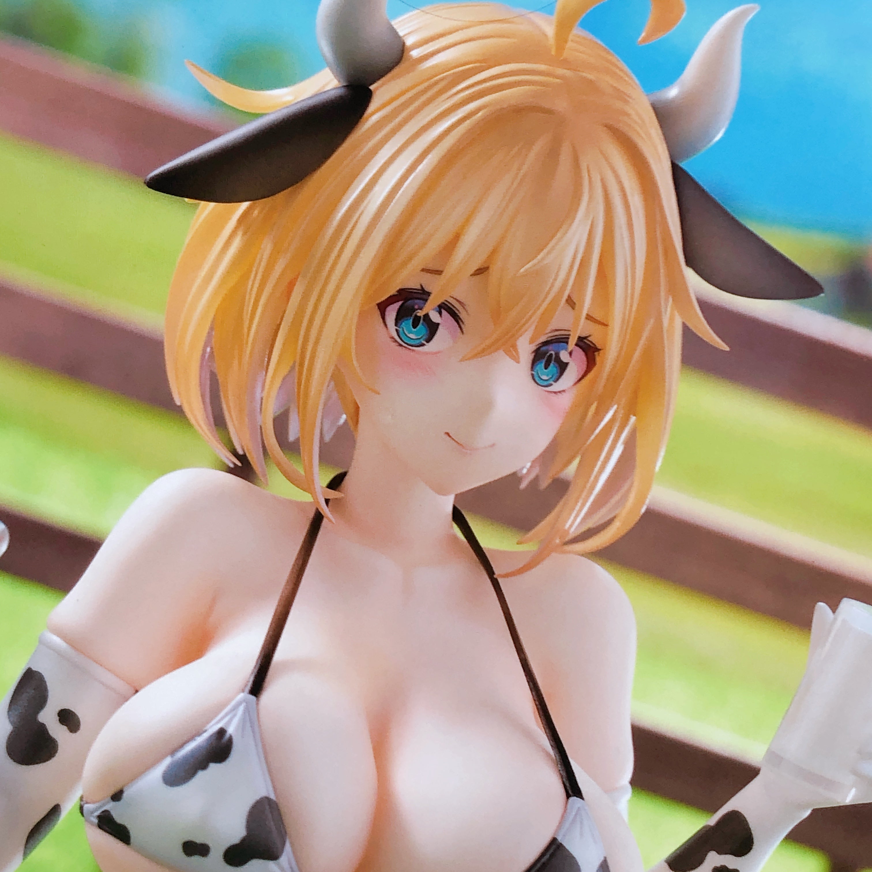 Bunny Suit Planning Sophia F. Shirring Cow Pattern Bikini Ver. 1/6 Scale Figure