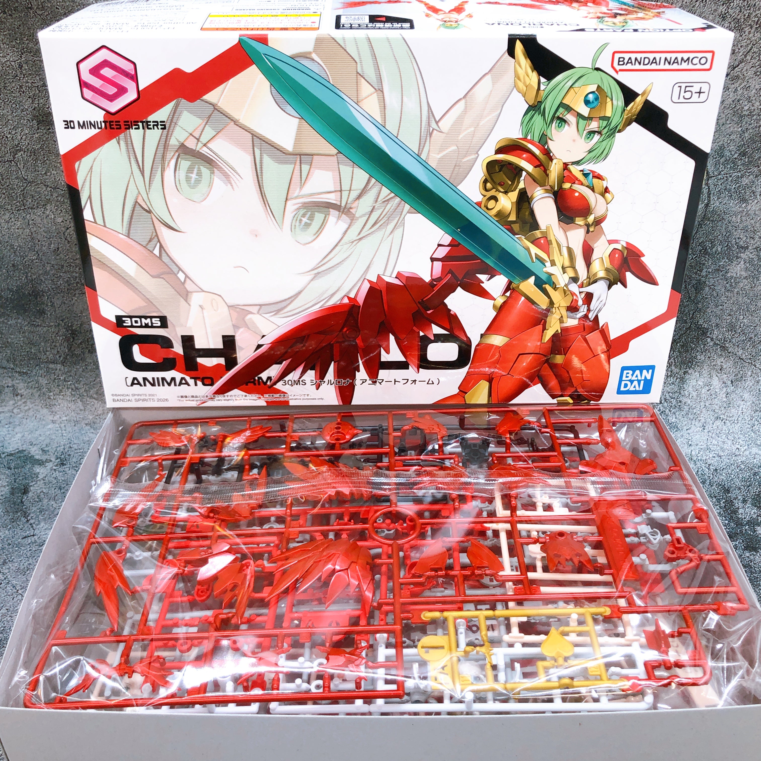 30MS Charlona Animato Form 30 Minutes Sisters Model Kit Premium Bandai Japan NEW
