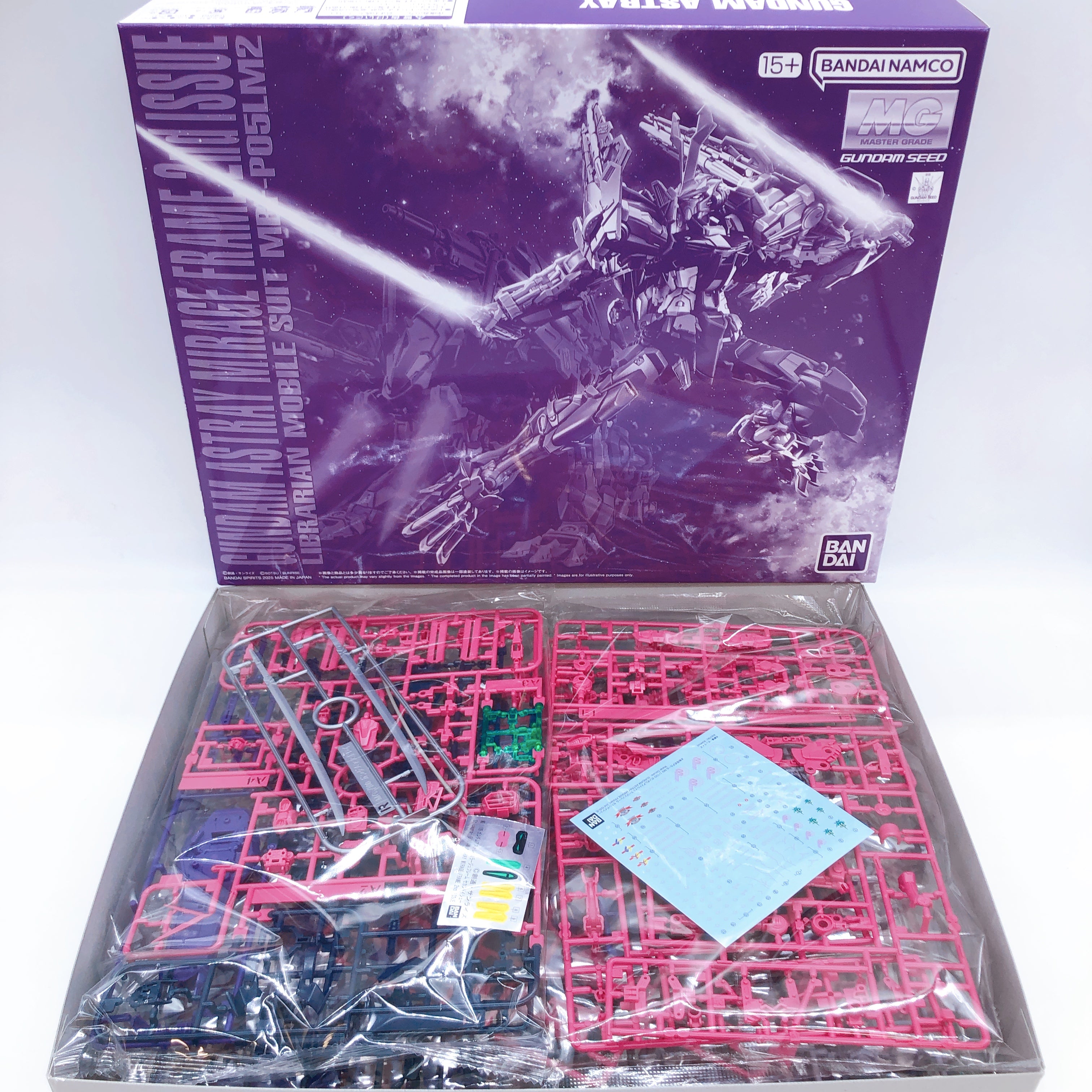 MG 1/100 Gundam Astray Mirage Frame 2nd Issue Model Kit Premium Bandai Japan NEW