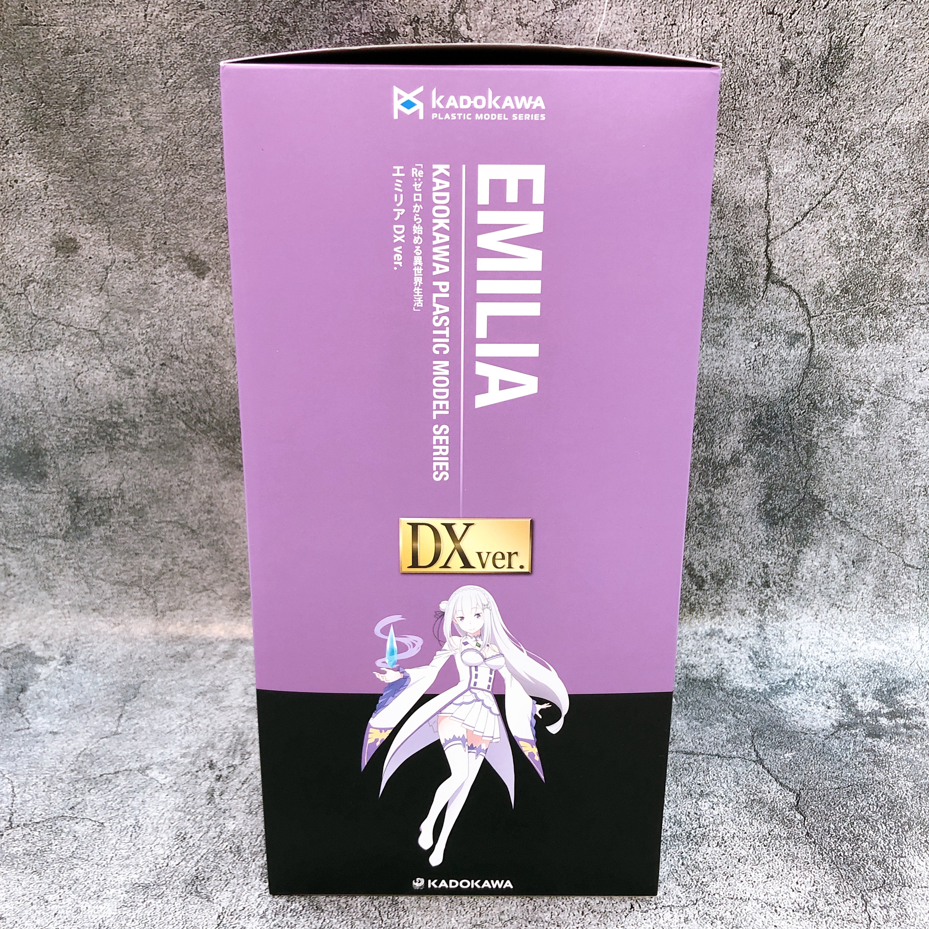 KADOKAWA PLASTIC MODEL SERIES Emilia DX Ver Re:Zero Model Kit Japan Sealed NEW