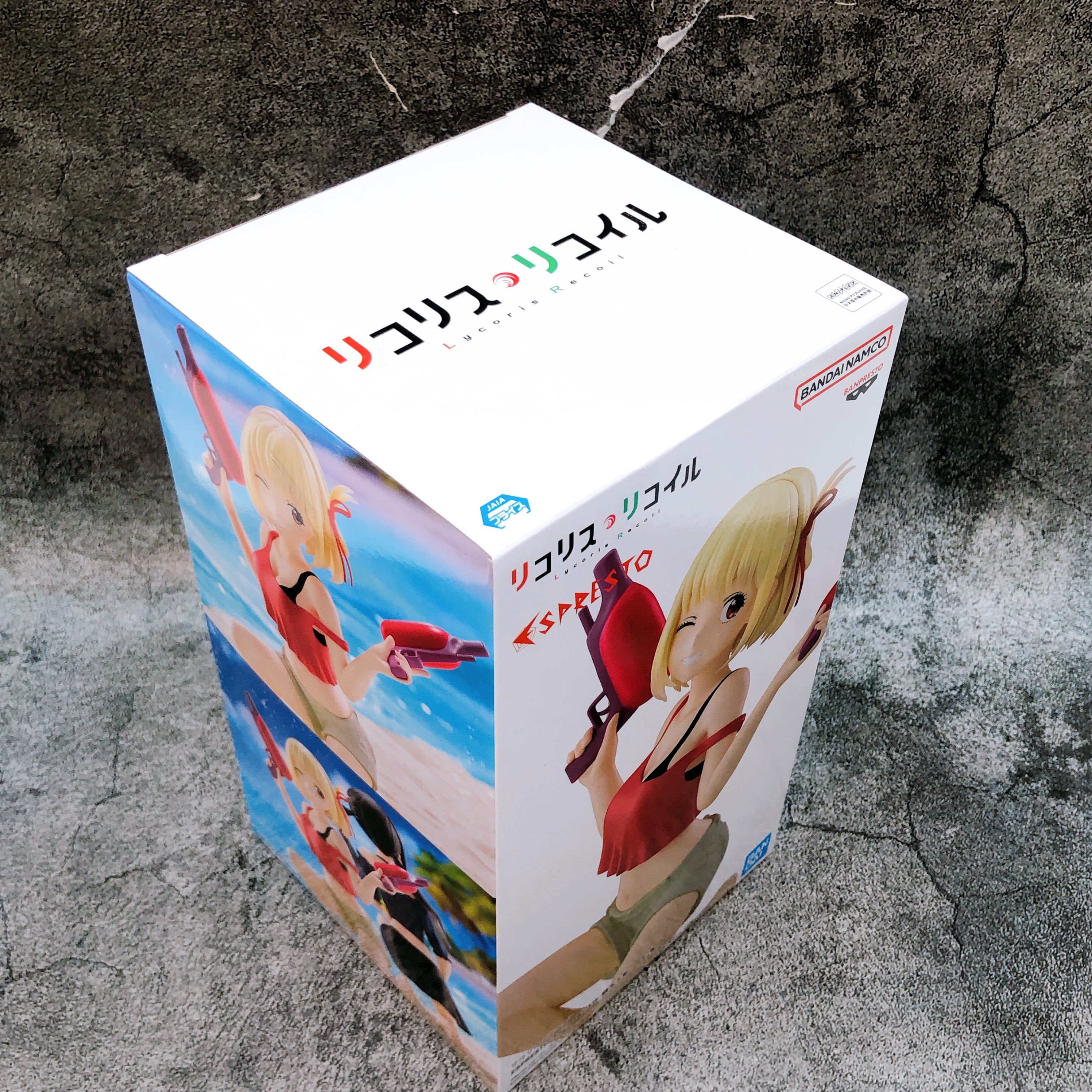 Lycoris Recoil Chisato Nishikigi ESPRESTO Figure Aqua Twinkle BANPRESTO Sealed