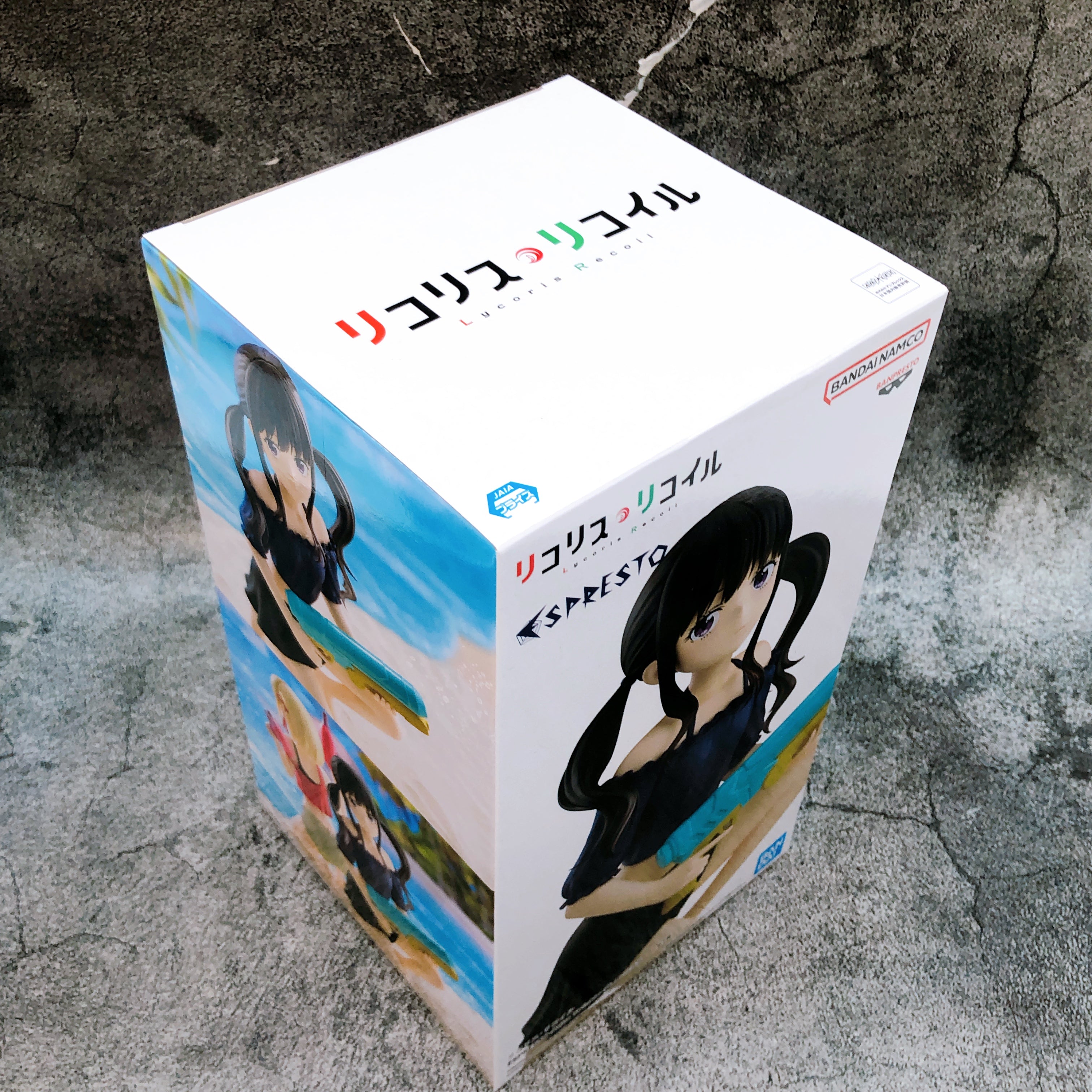 Lycoris Recoil Takina Inoue ESPRESTOFigure Aqua Twinkle BANPRESTO Sealed NEW