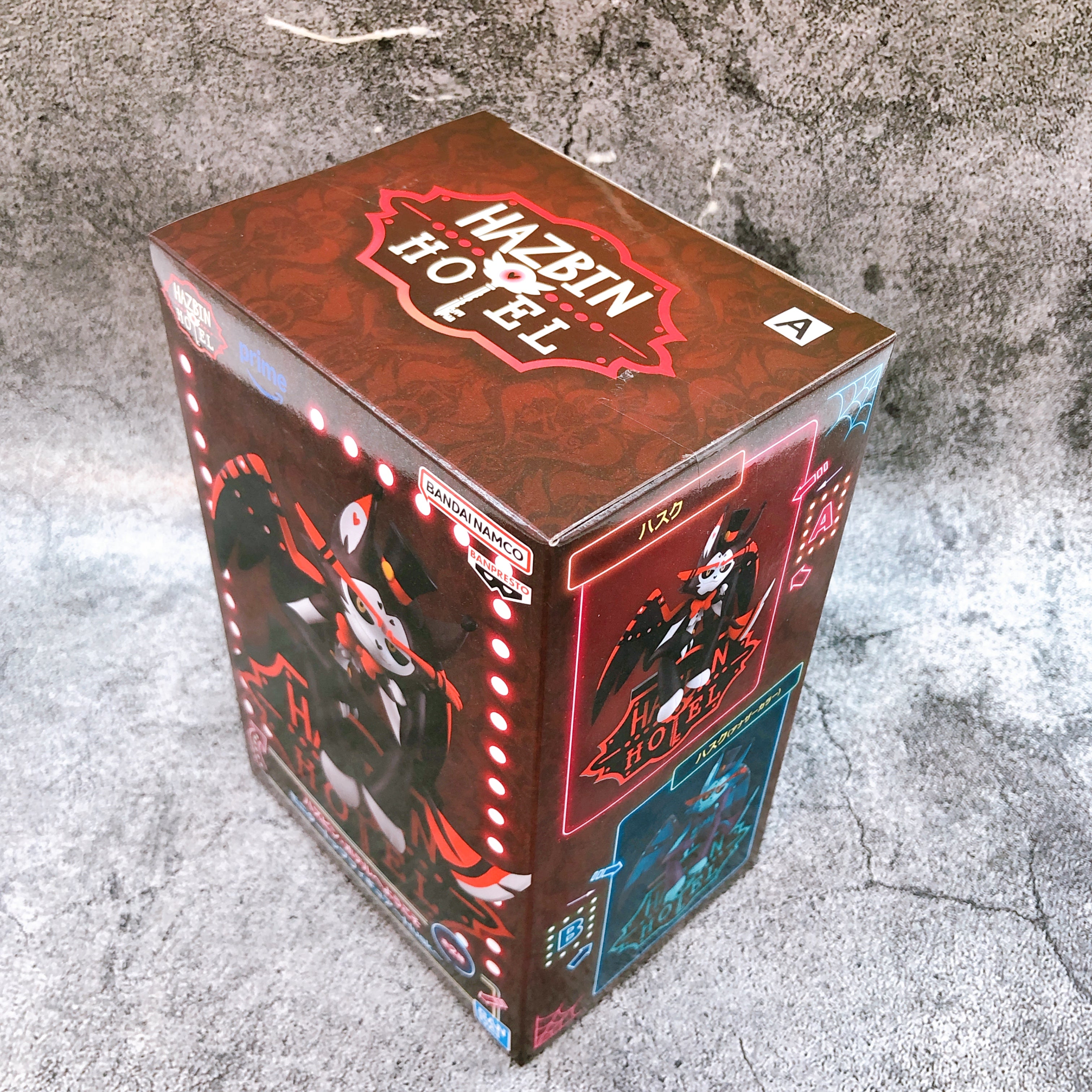 Hazbin Hotel Husk Normal Color Red Monitor Top Figure BANPRESTO Japan Sealed NEW