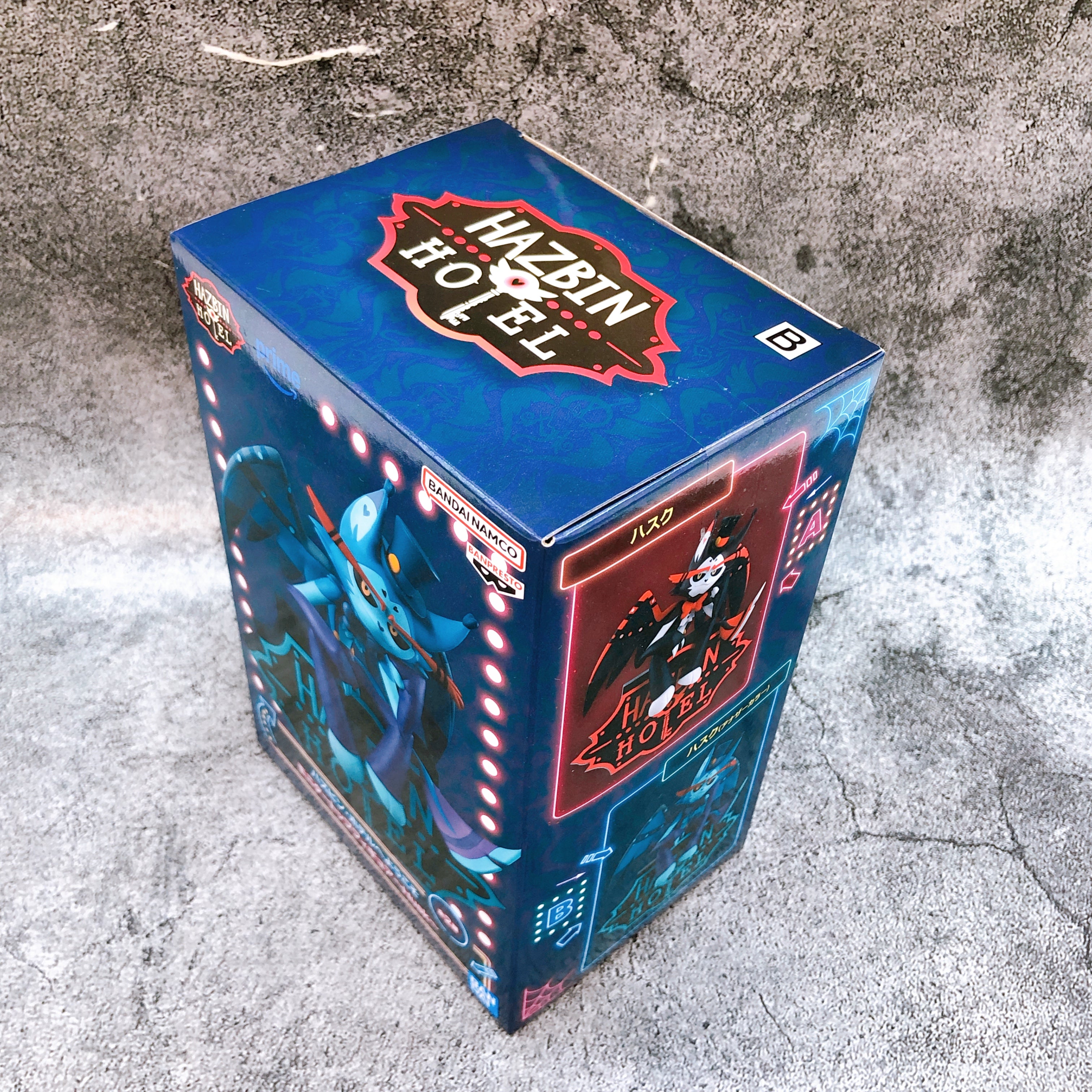 Hazbin Hotel Husk Another Color Blue Monitor Top Figure BANPRESTO Japan Sealed