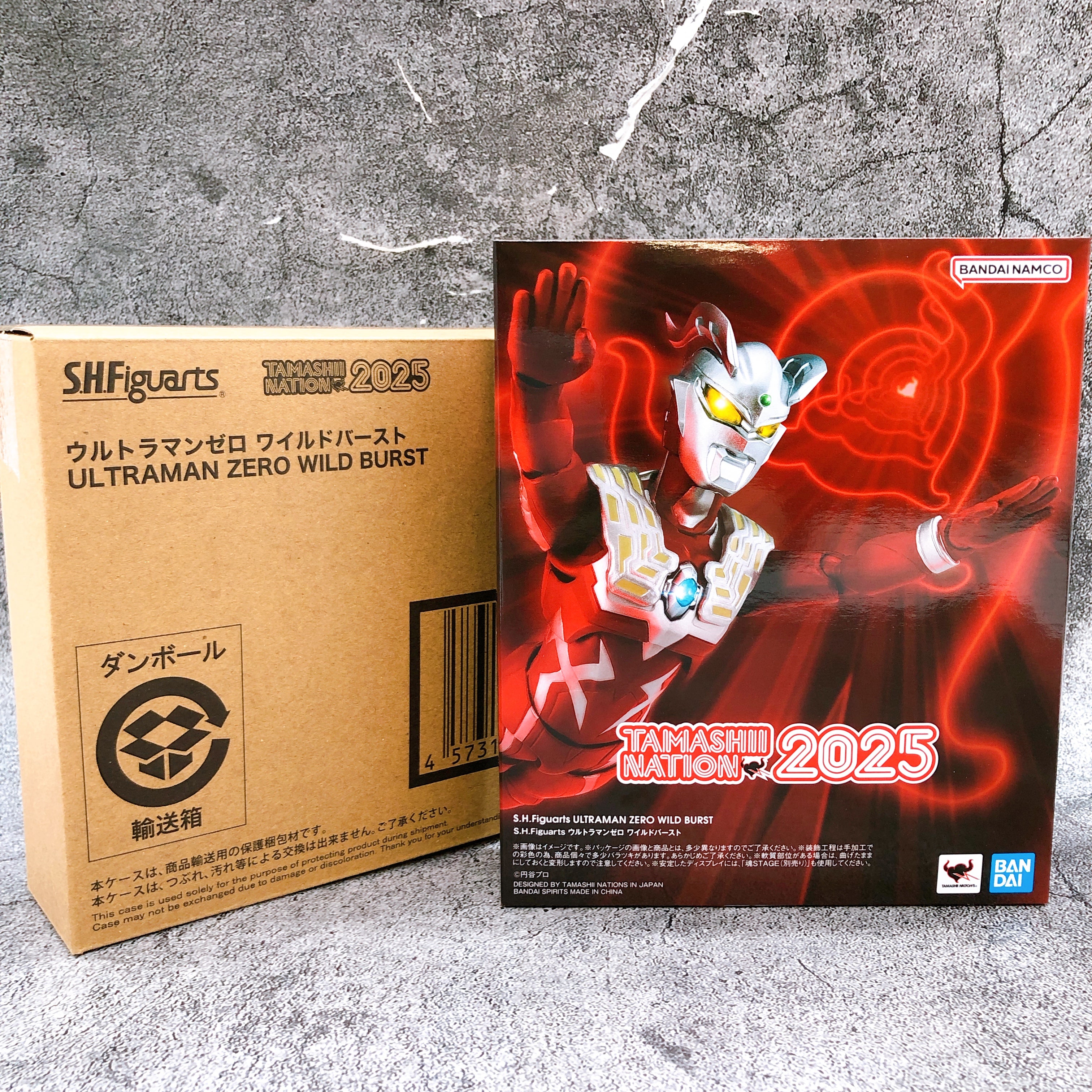 S.H.Figuarts Ultraman Zero Wild Burst Ultra Galaxy Fight Action Figure 2025 NEW