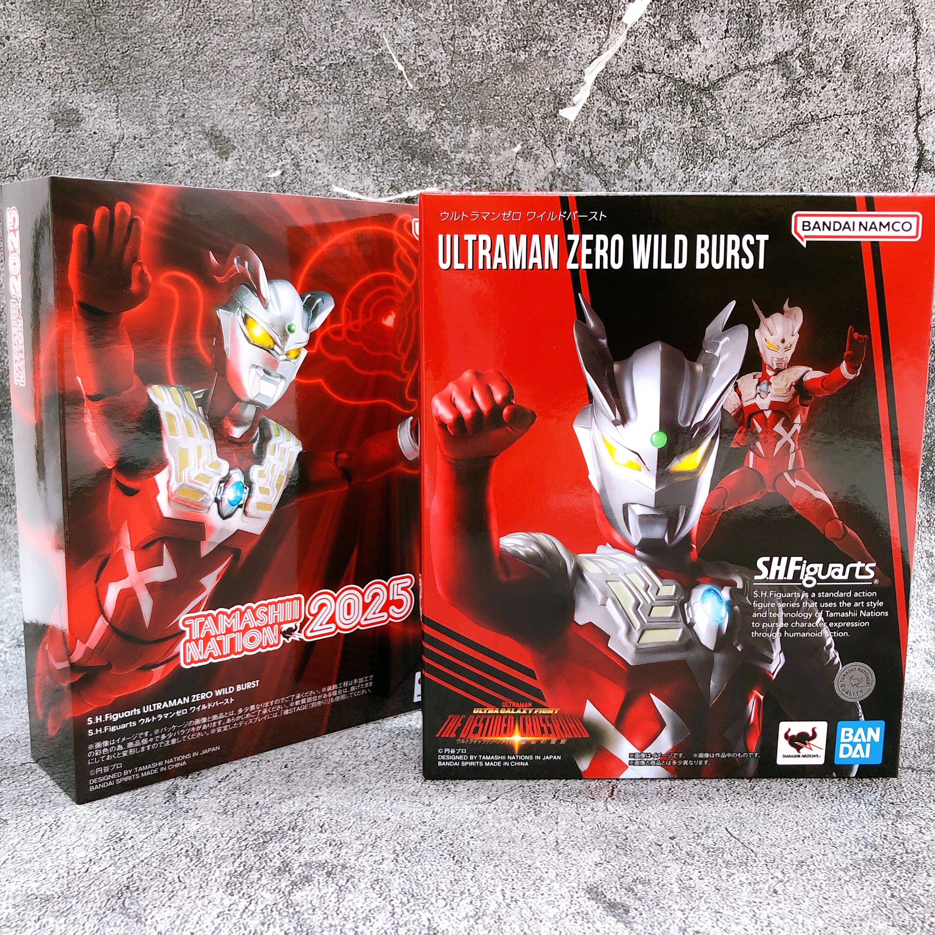 S.H.Figuarts Ultraman Zero Wild Burst Ultra Galaxy Fight Action Figure 2025 NEW