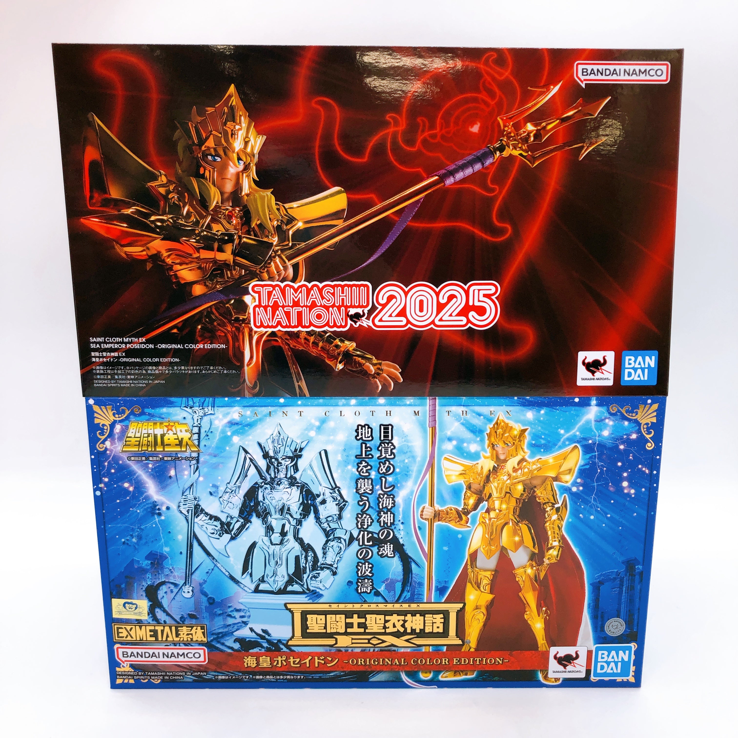 Saint Seiya Myth Cloth EX Poseidon ORIGINAL COLOR EDITION 2025 Action Figure NEW
