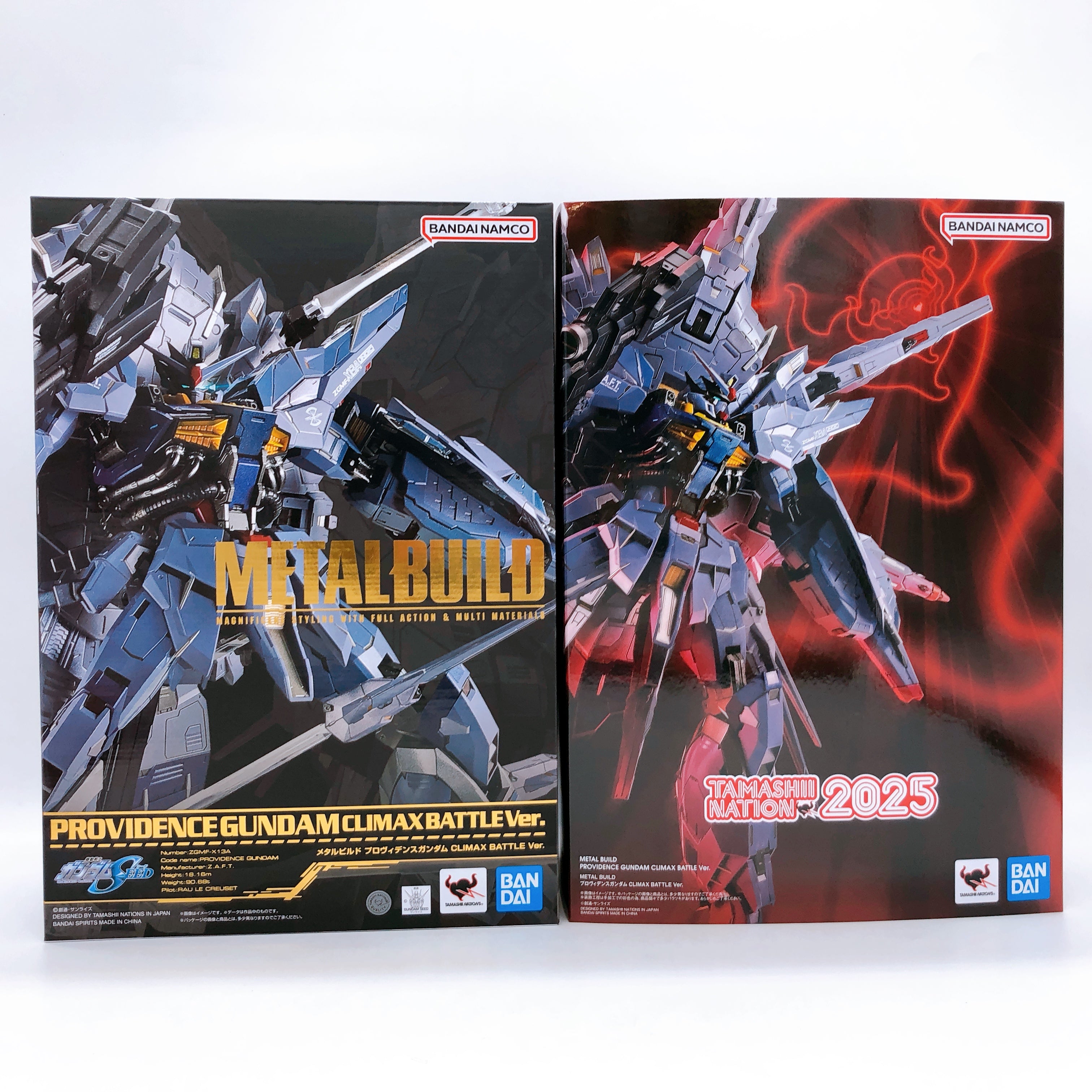 METAL BUILD Providence Gundam CLIMAX BATTLE Ver. Action Figure Bandai Japan NEW
