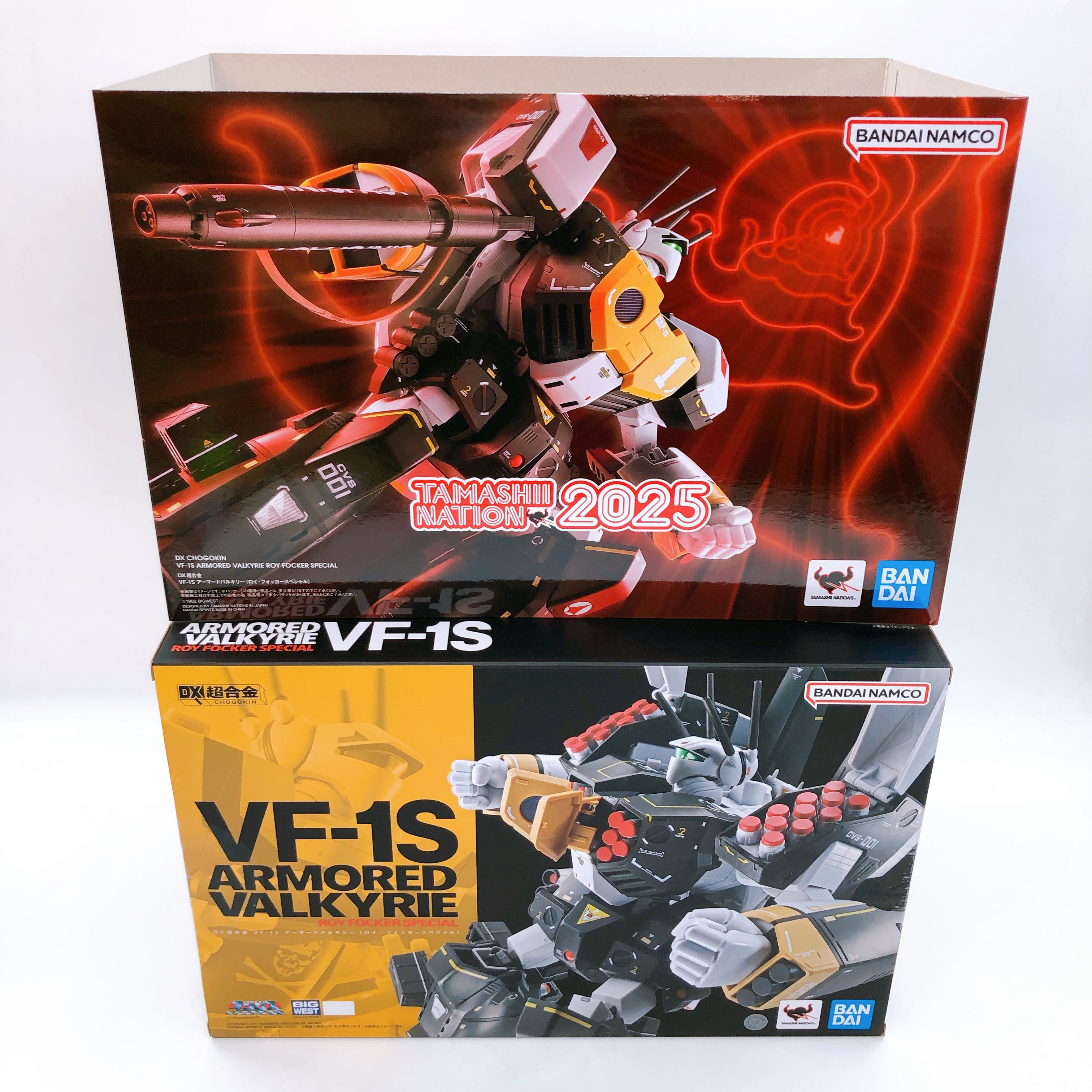 DX Chogokin Macross VF-1S Armored Valkyrie Roy Focker Special Figure Bandai