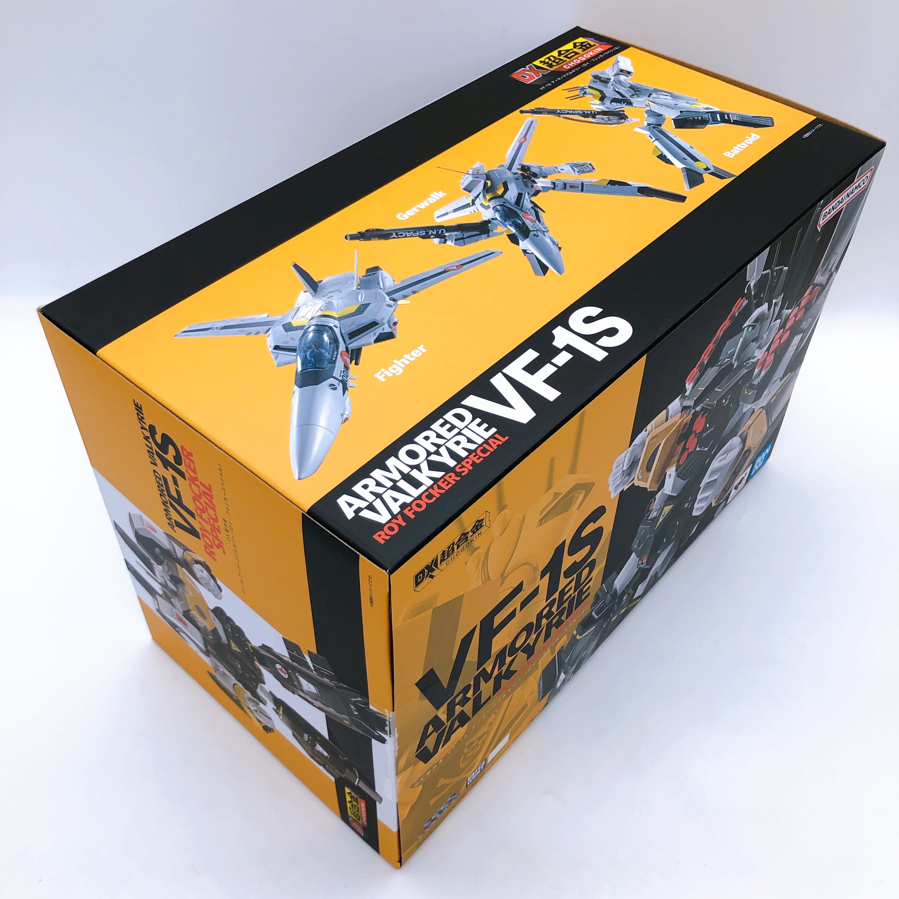 DX Chogokin Macross VF-1S Armored Valkyrie Roy Focker Special Figure Bandai