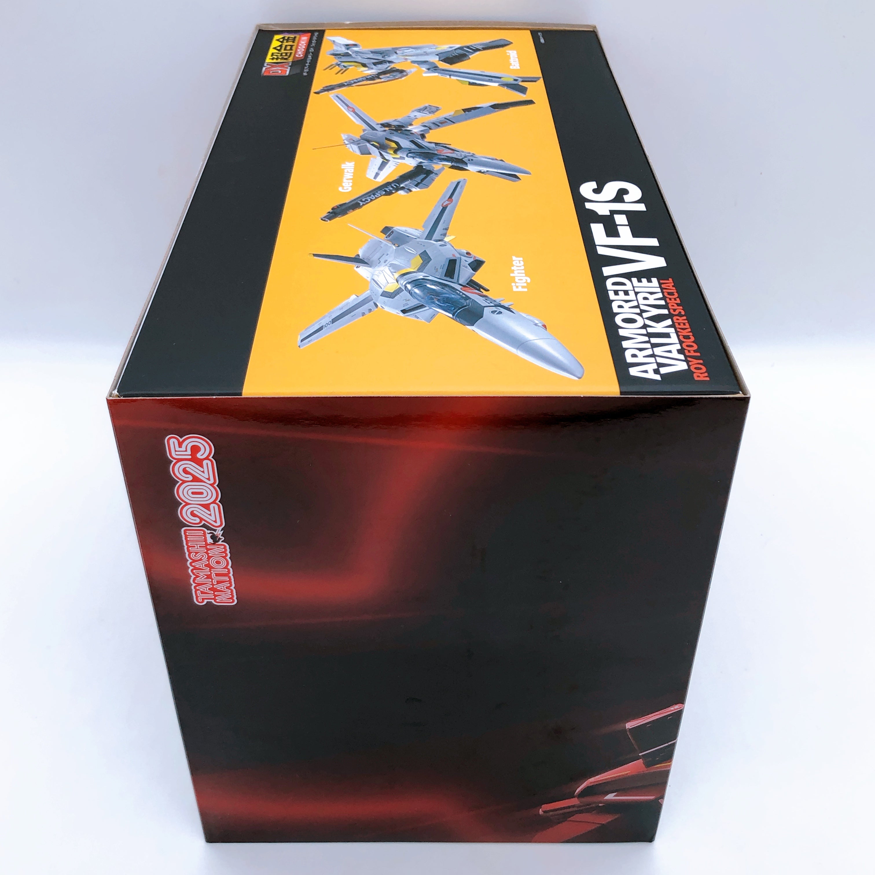 DX Chogokin Macross VF-1S Armored Valkyrie Roy Focker Special Figure Bandai