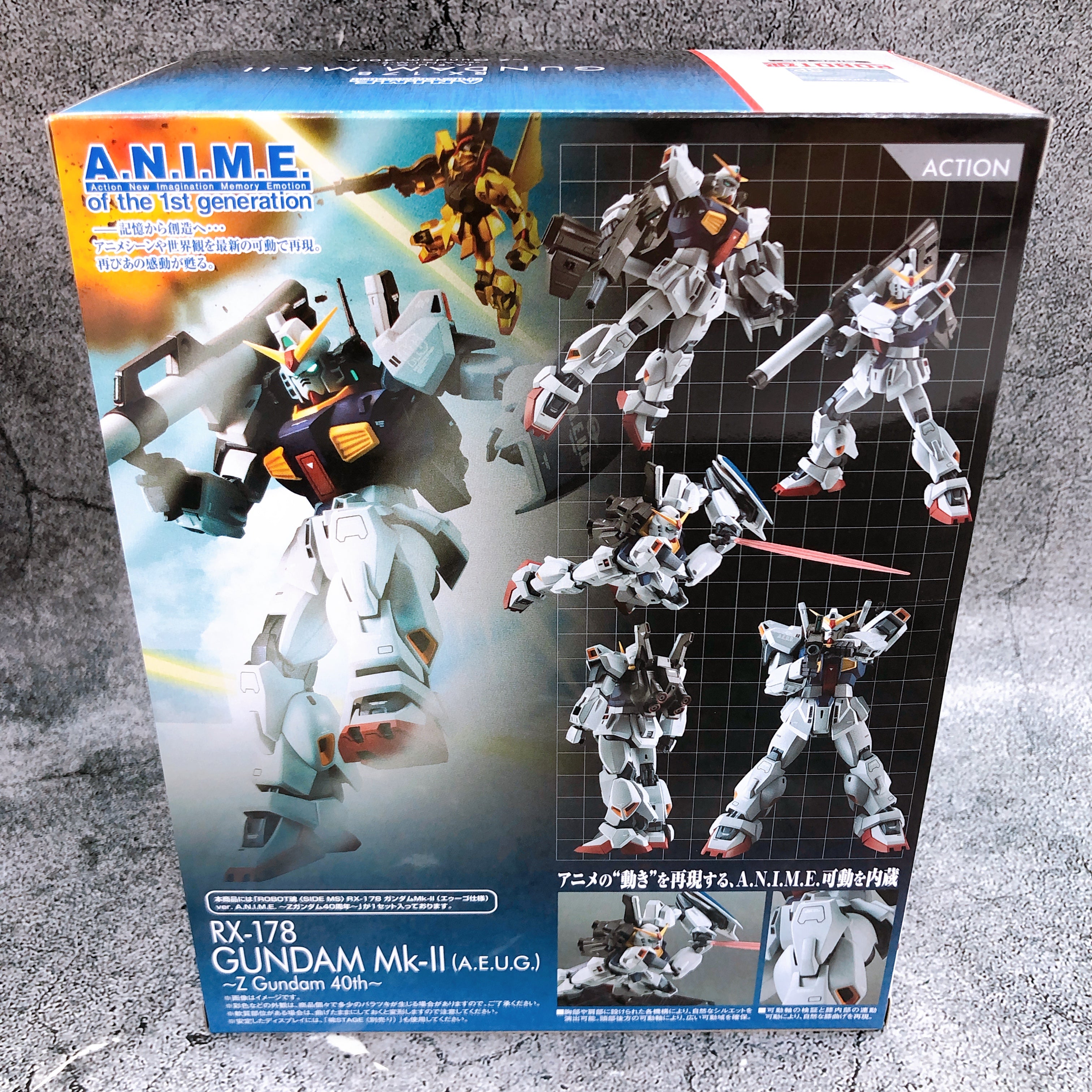 Robot Spirits Gundam Mk-II A.E.U.G. ver. A.N.I.M.E. RX-178 Z Gundam 40th Figure