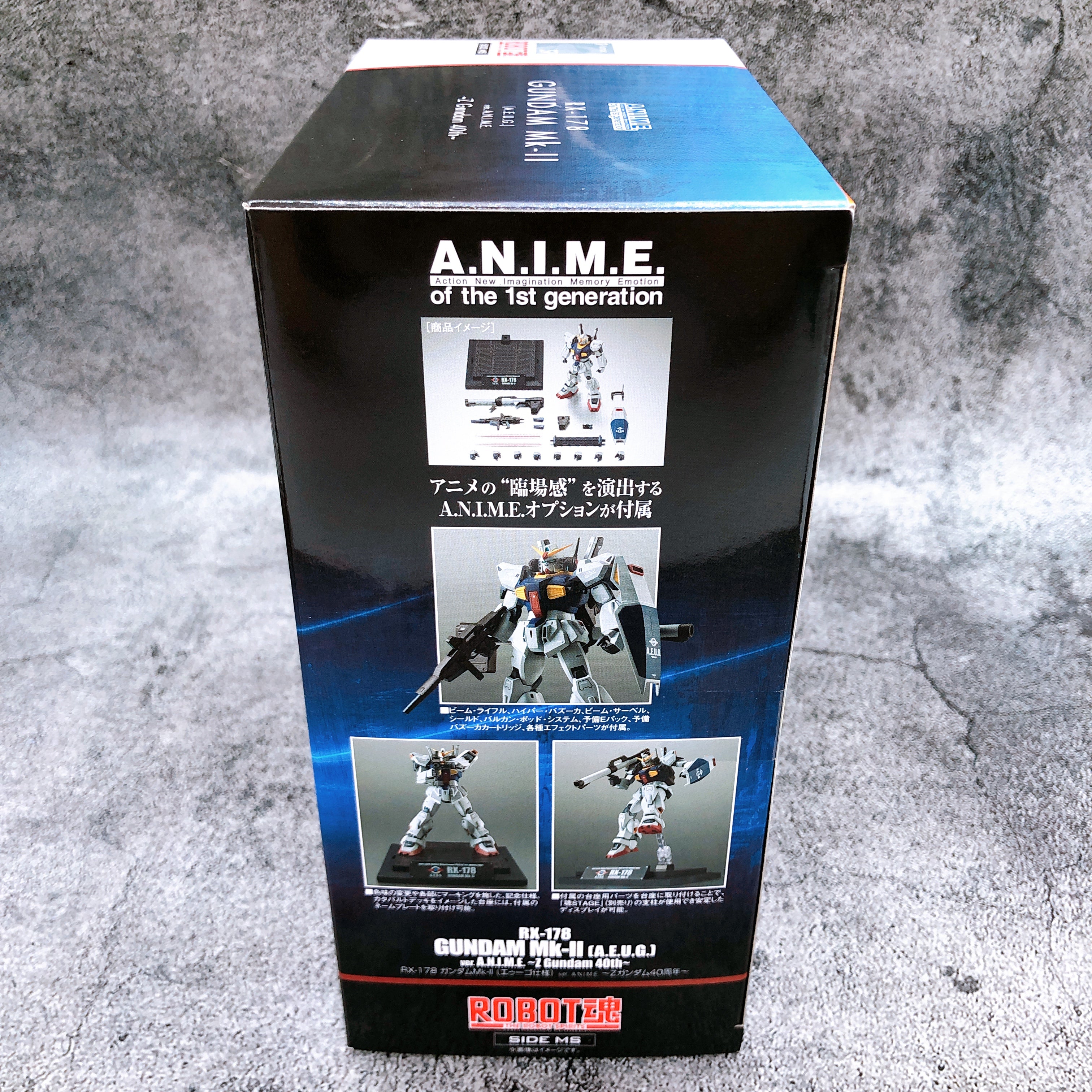 RX-178 Gundam Mk-II AEUG A.N.I.M.E. 40th ROBOT SPIRITS Bandai Action Figure NEW