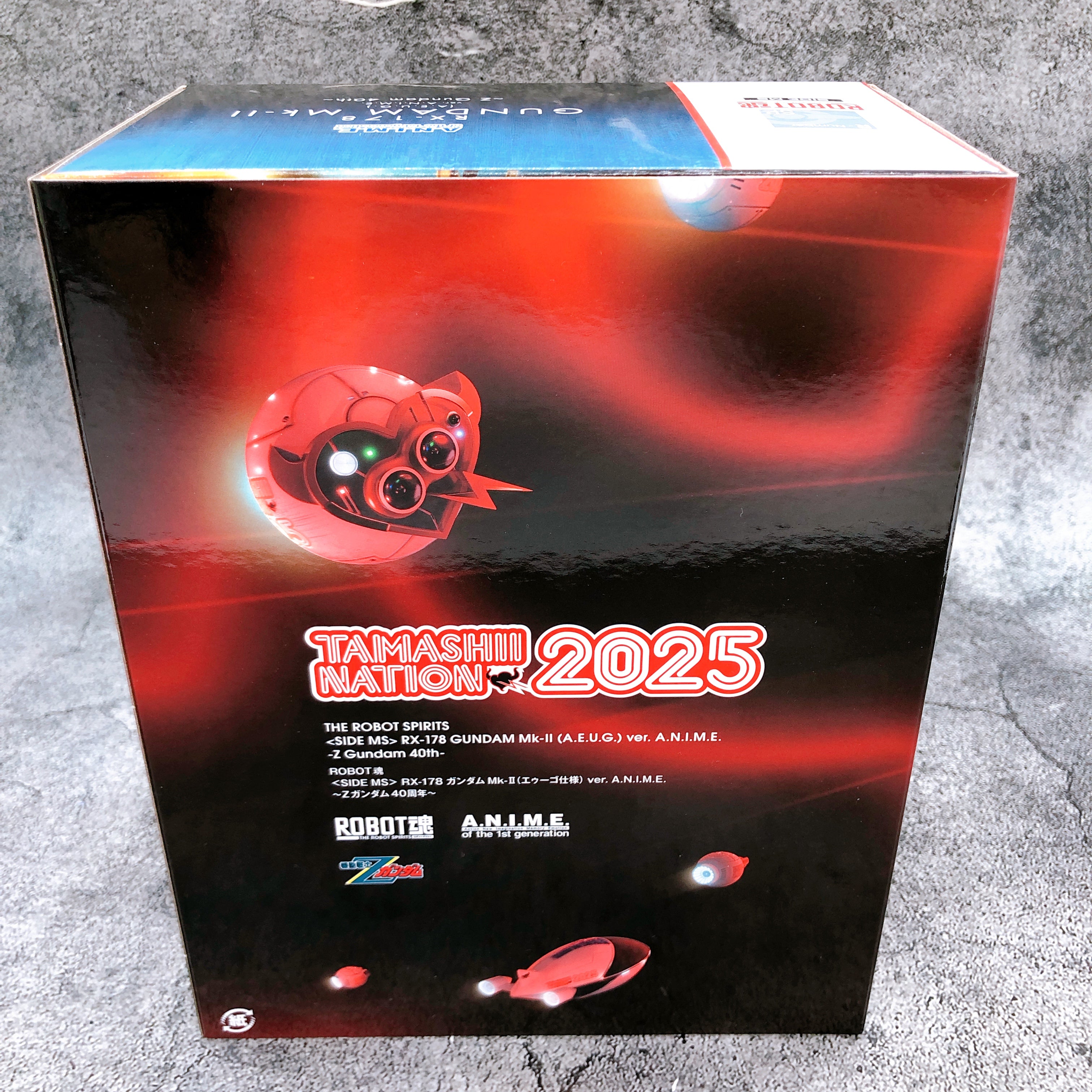 RX-178 Gundam Mk-II AEUG A.N.I.M.E. 40th ROBOT SPIRITS Bandai Action Figure NEW