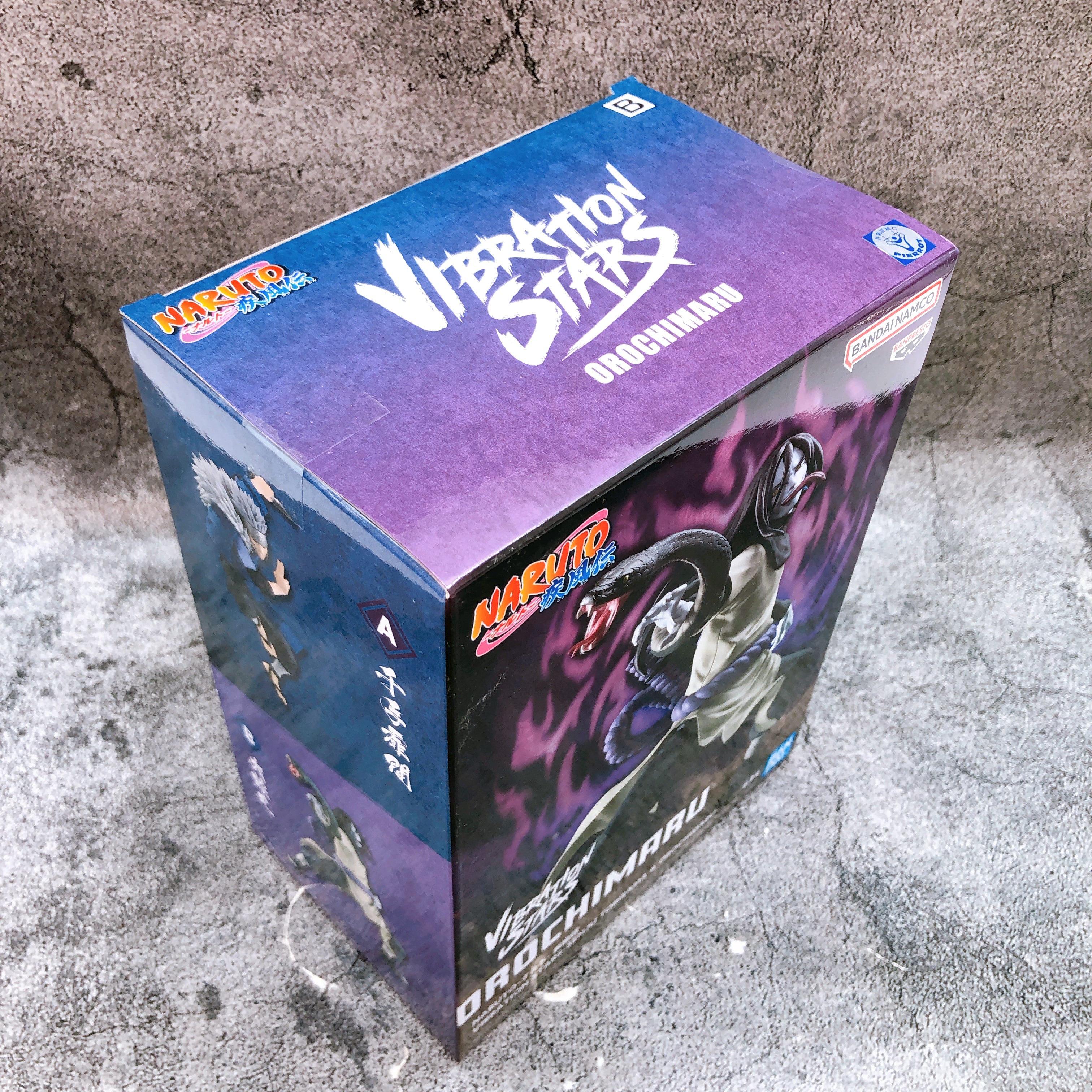 Naruto Shippuden Orochimaru VIBRATION STARS Figure BANPRESTO from Japan NEW