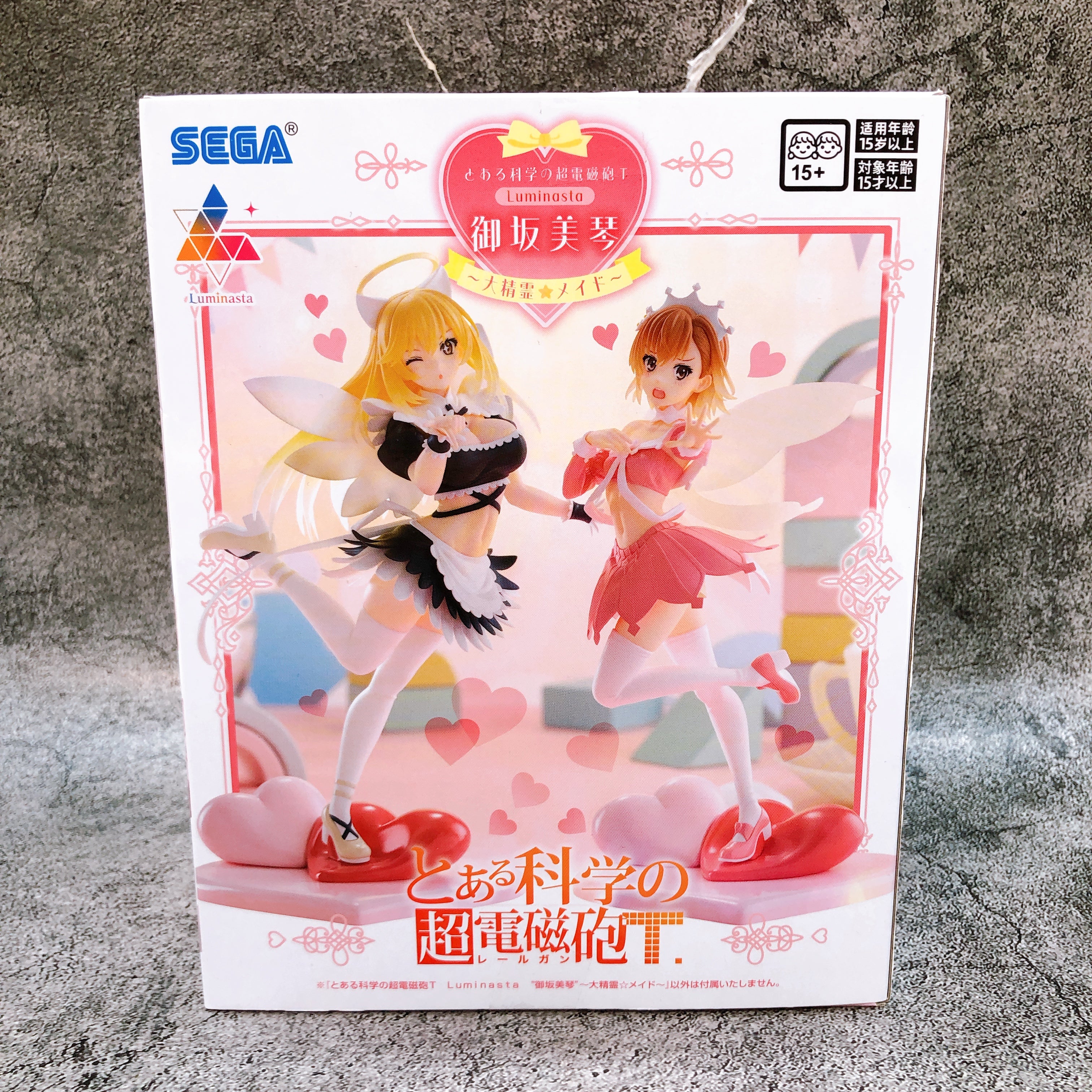 A Certain Scientific Railgun T Misaka Mikoto Great Spirit Maid Luminasta Figure