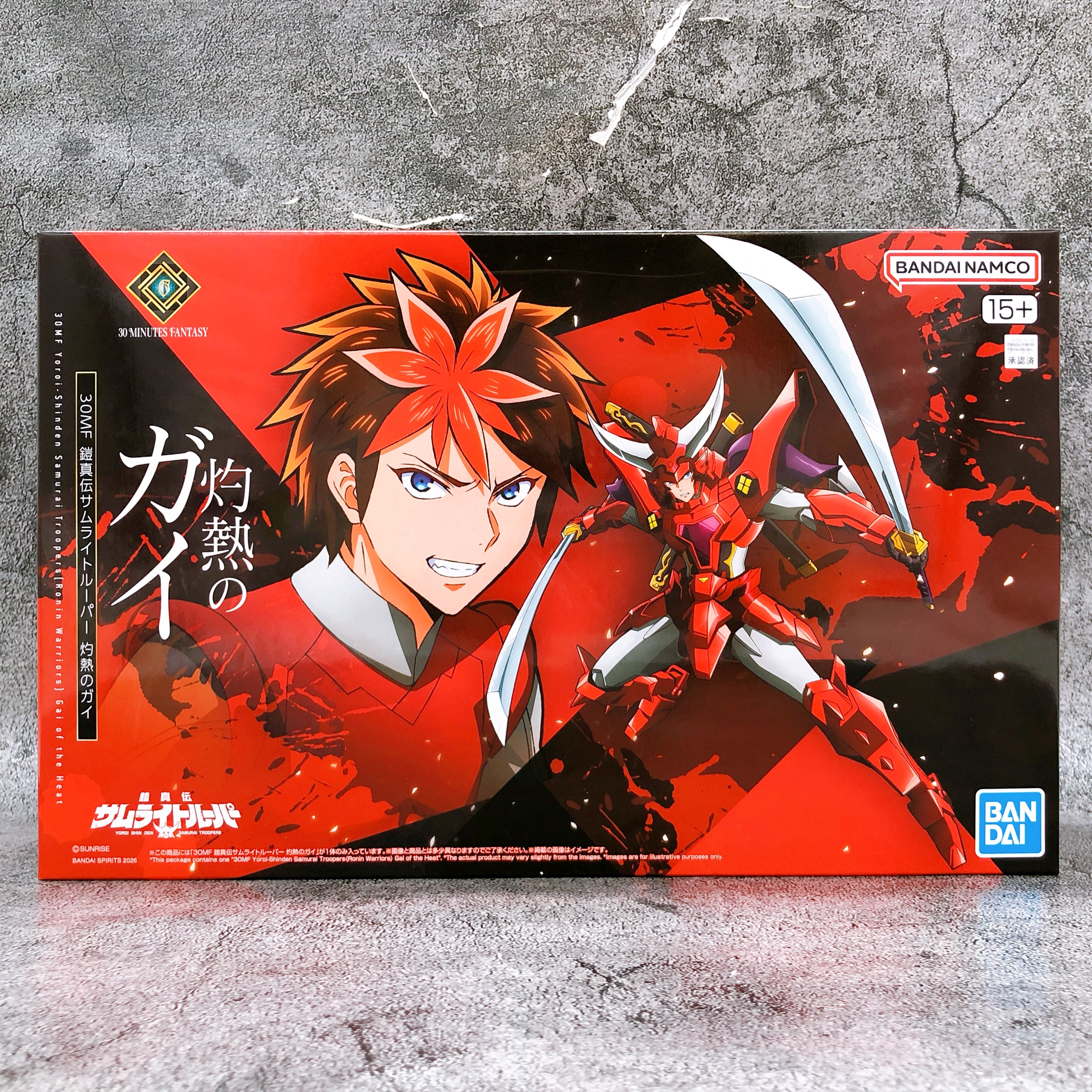 30MF Yoroi-Shinden Samurai Trooper Ronin Warrior Gai of the Heat Kit Bandai NEW