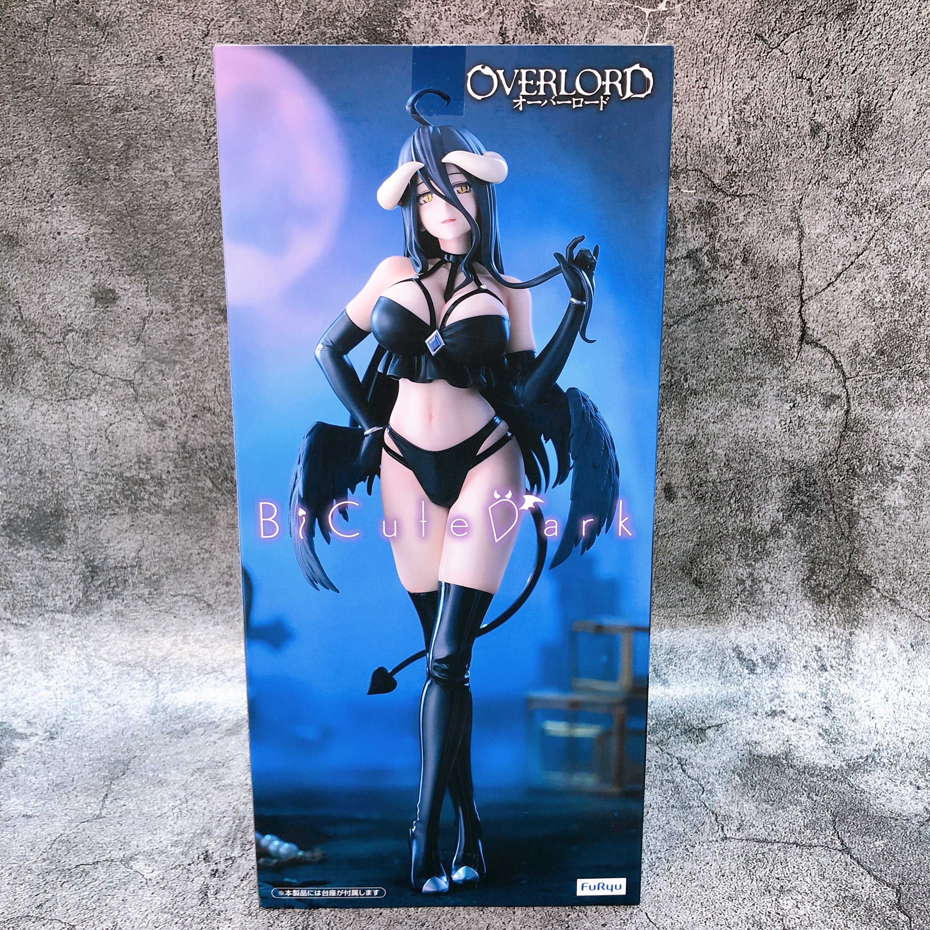 Overlord Albedo BiCute Dark Figure FuRyu from Japan Sealed NEW AUTHENTIC